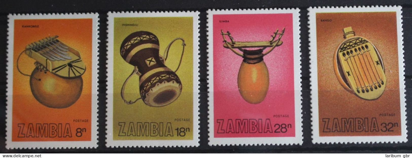 Sambia 264-267 Postfrisch #FQ171 - Nyasaland (1907-1953)