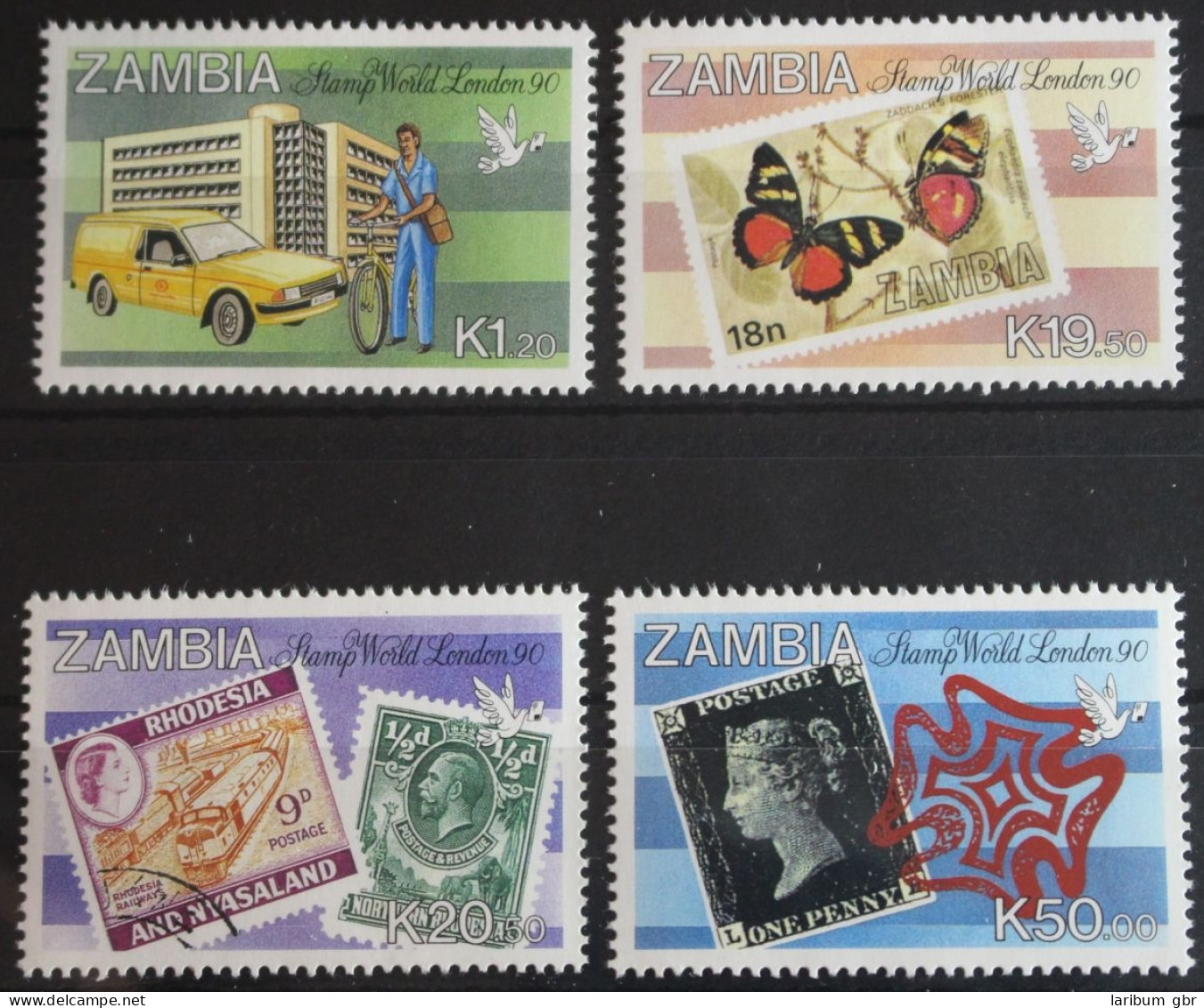 Sambia 511-514 Postfrisch #FQ199 - Nyassaland (1907-1953)