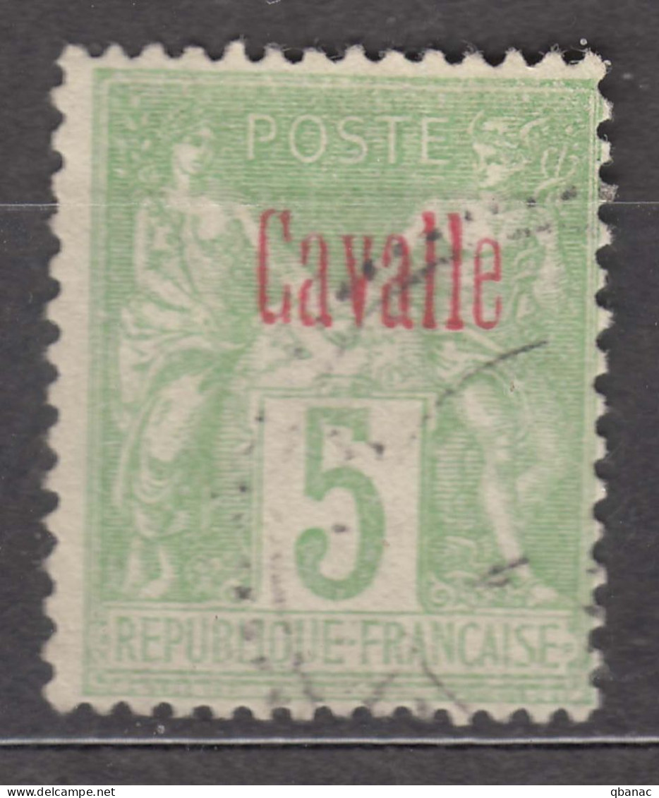 Cavalle 1893 Yvert#2 Used - Usados