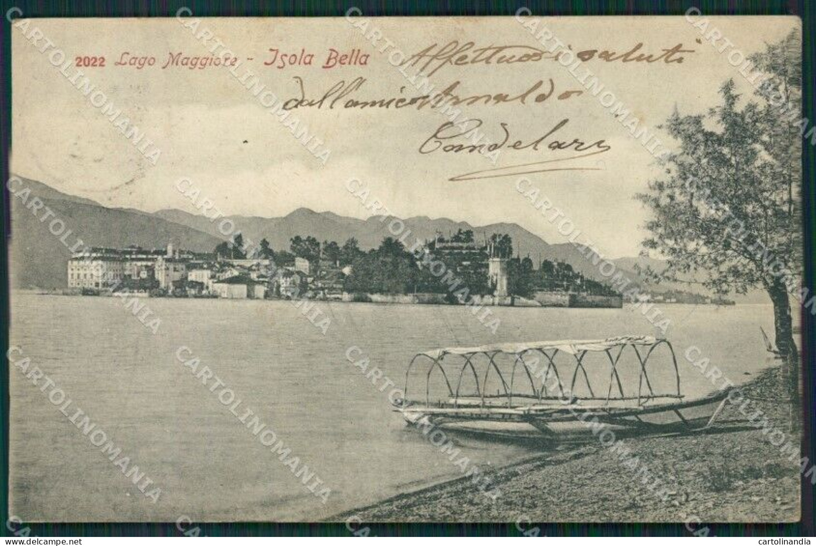 Verbania Stresa Isola Bella Lago Maggiore Cartolina KV4624 - Verbania