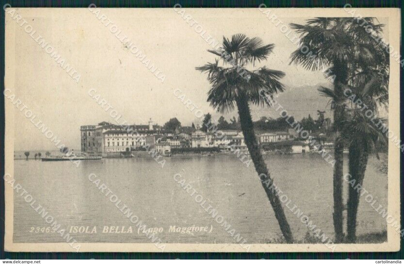 Verbania Stresa Isola Bella Lago Maggiore Cartolina KV4622 - Verbania