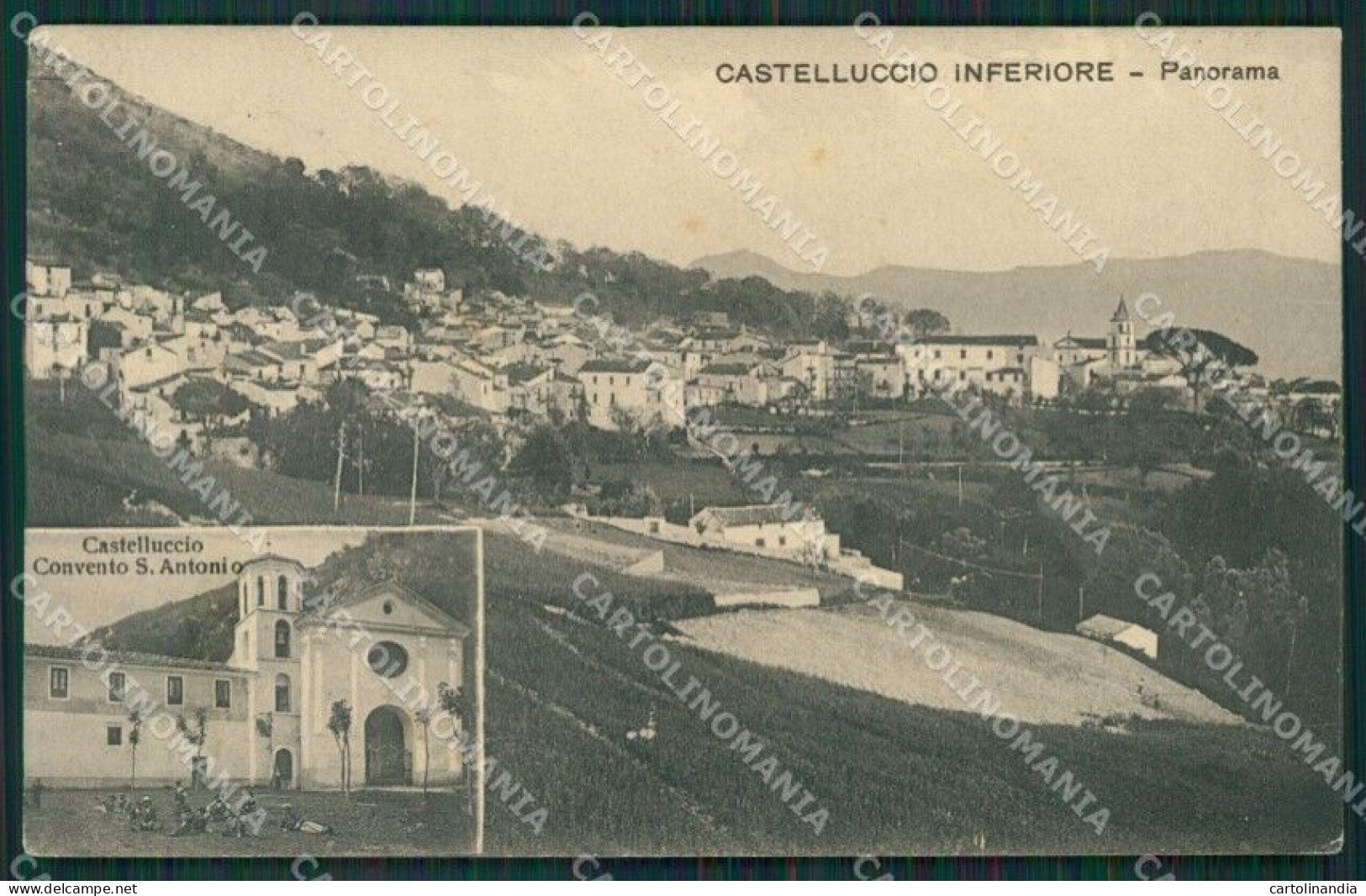 Potenza Castelluccio Inferiore Cartolina KV4072 - Potenza