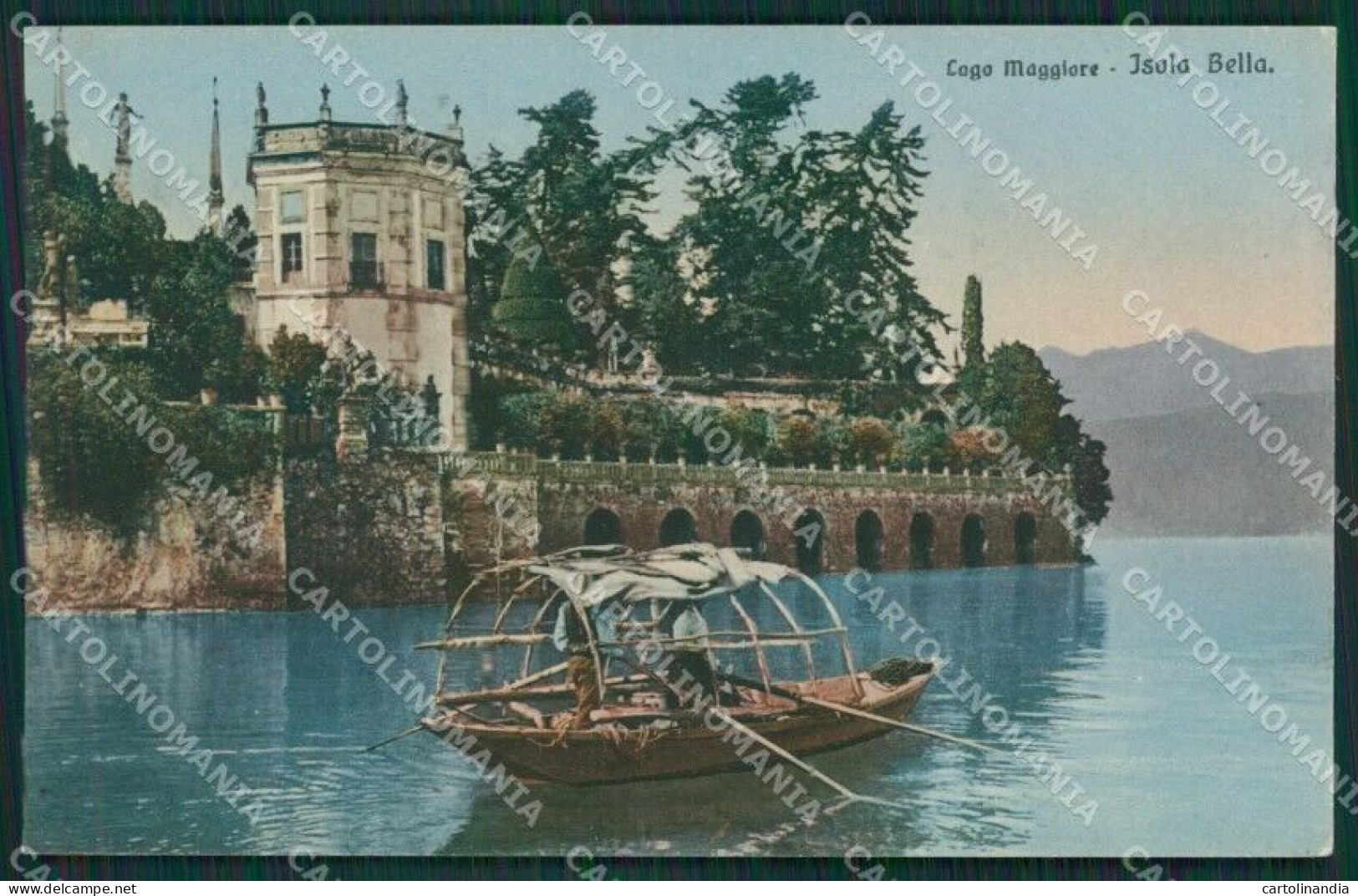 Verbania Stresa Isola Bella Lago Maggiore Cartolina KV4686 - Verbania