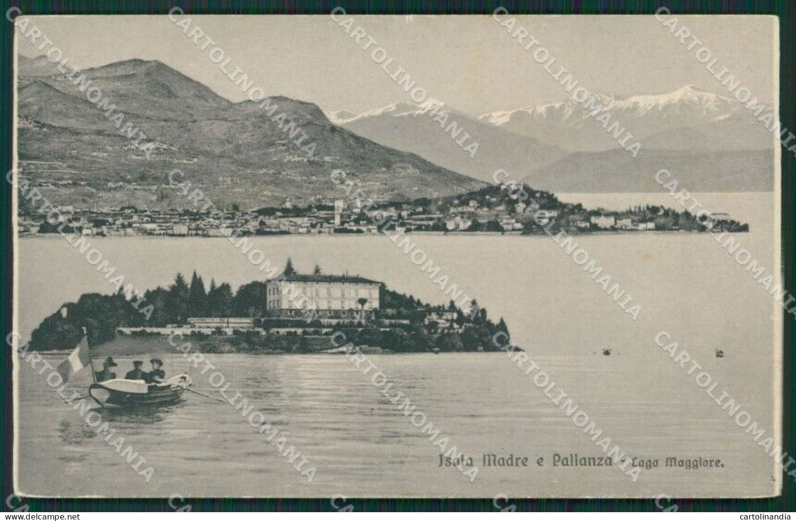 Verbania Stresa Isola Madre Pallanza Lago Maggiore Cartolina KV4693 - Verbania