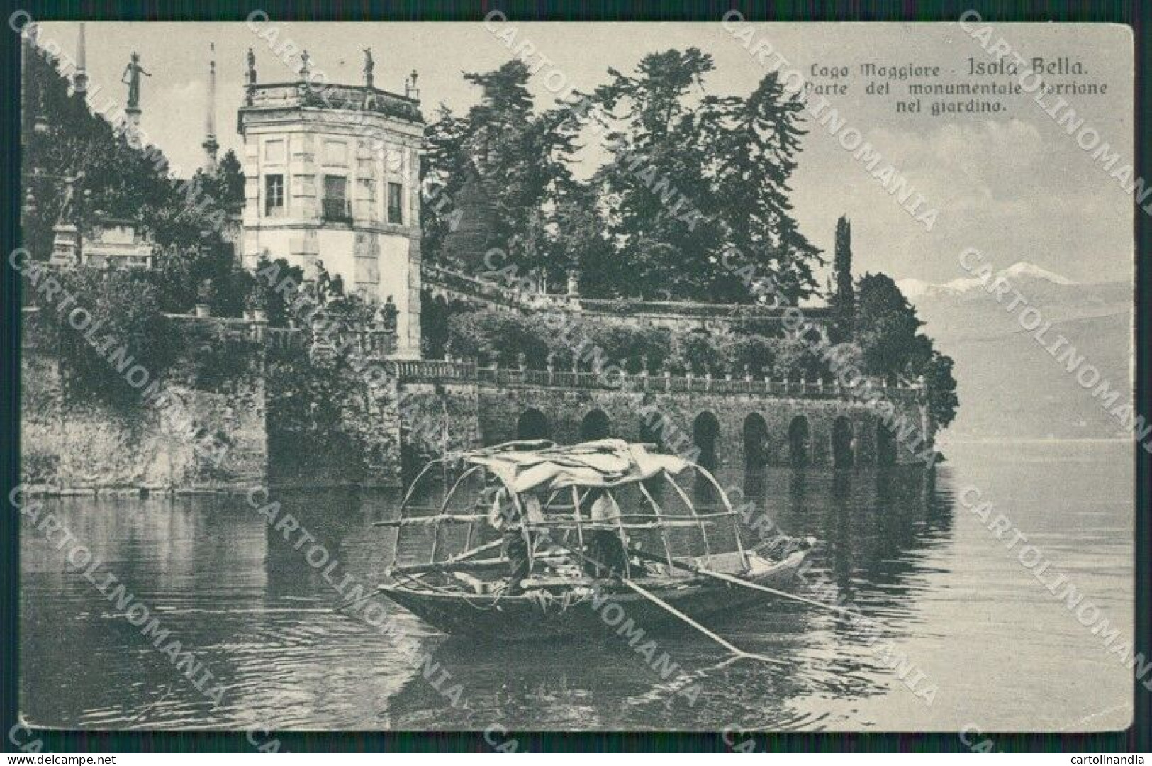 Verbania Stresa Isola Bella Lago Maggiore Cartolina KV4710 - Verbania