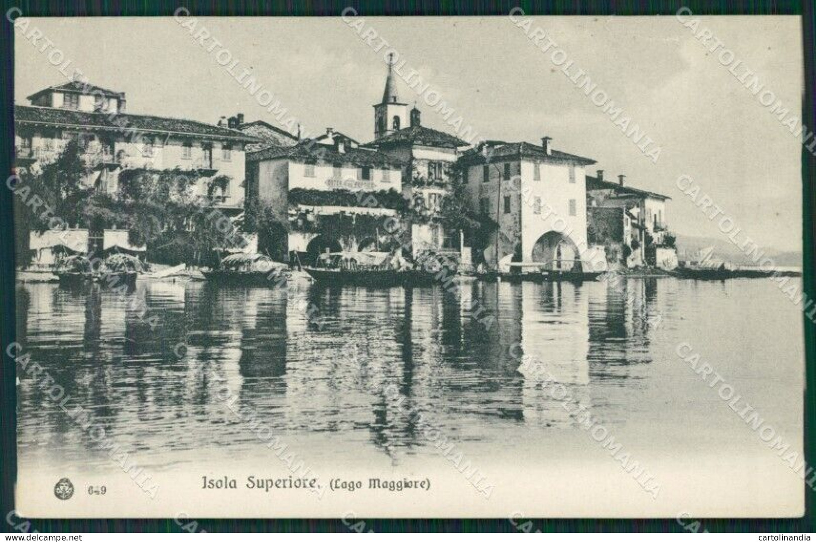 Verbania Stresa Isola Superiore Lago Maggiore PIEGA STRAPPINO Cartolina KV4634 - Verbania