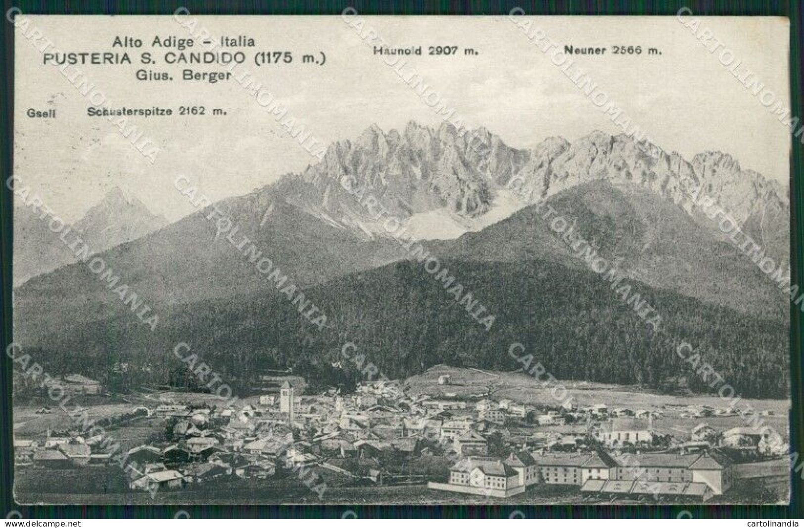 Bolzano San Candido Cartolina KV4032 - Bolzano