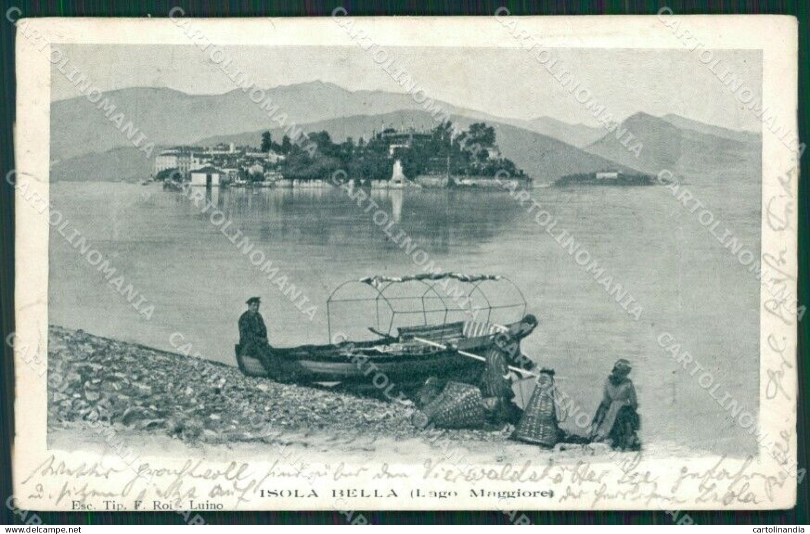 Verbania Stresa Isola Bella Lago Maggiore Cartolina KV4663 - Verbania