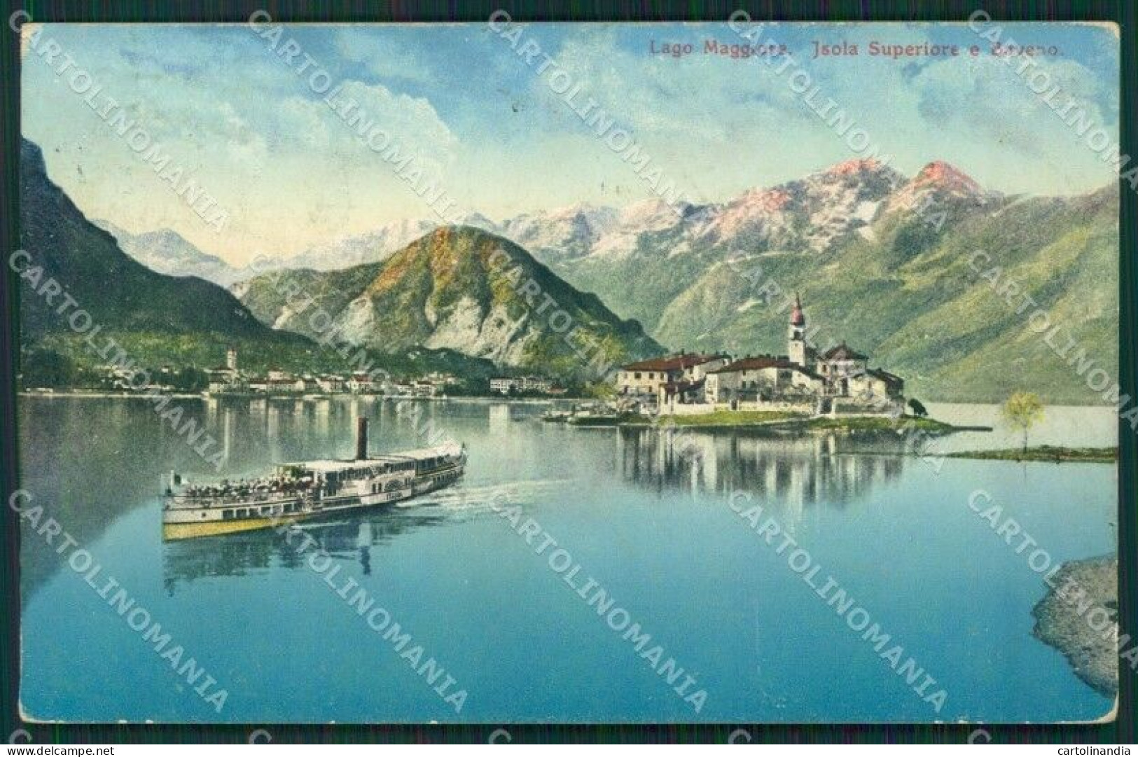 Verbania Stresa Isola Superiore Lago Maggiore Cartolina KV4658 - Verbania