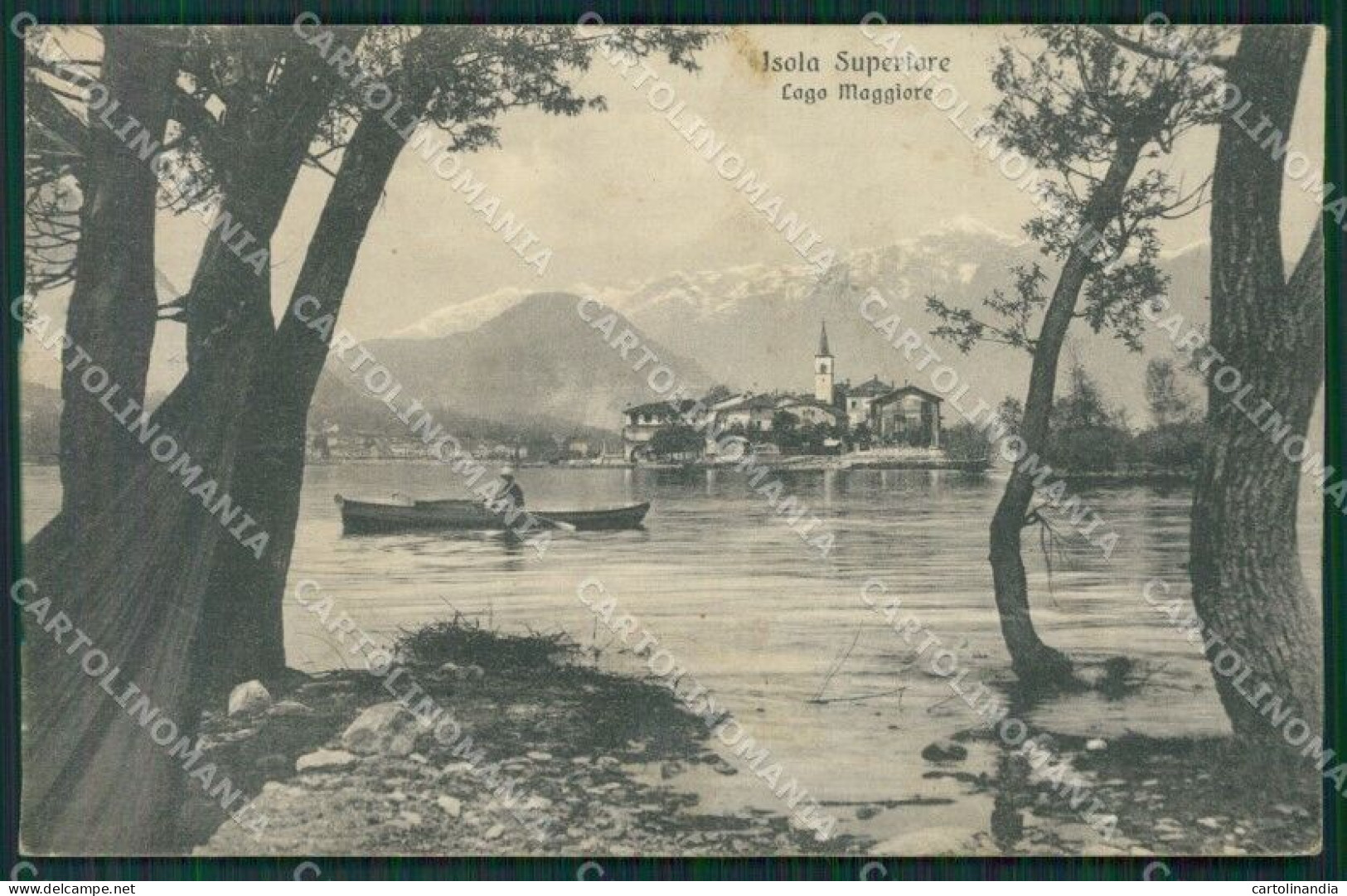 Verbania Stresa Isola Superiore Lago Maggiore Cartolina KV4655 - Verbania