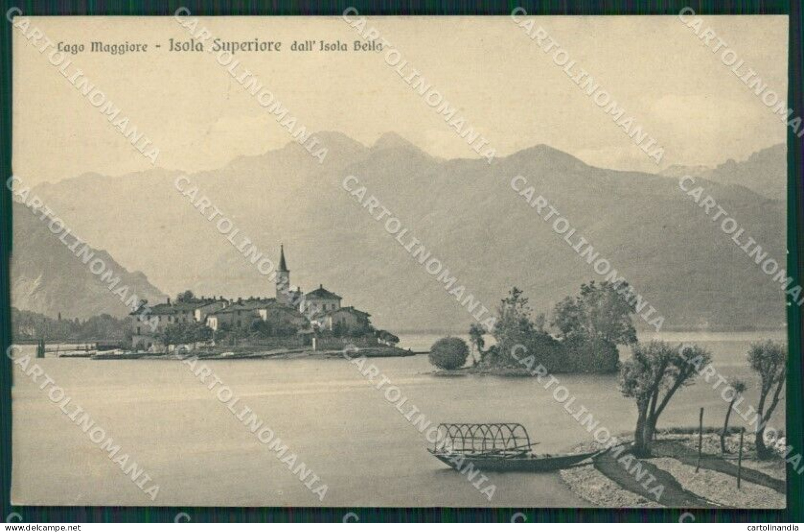 Verbania Stresa Isola Superiore Isola Bella Cartolina KV4649 - Verbania