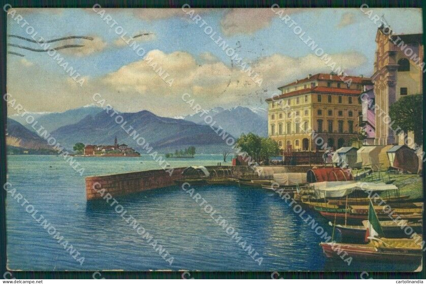 Verbania Stresa Isola Bella Lago Maggiore Cartolina KV4672 - Verbania