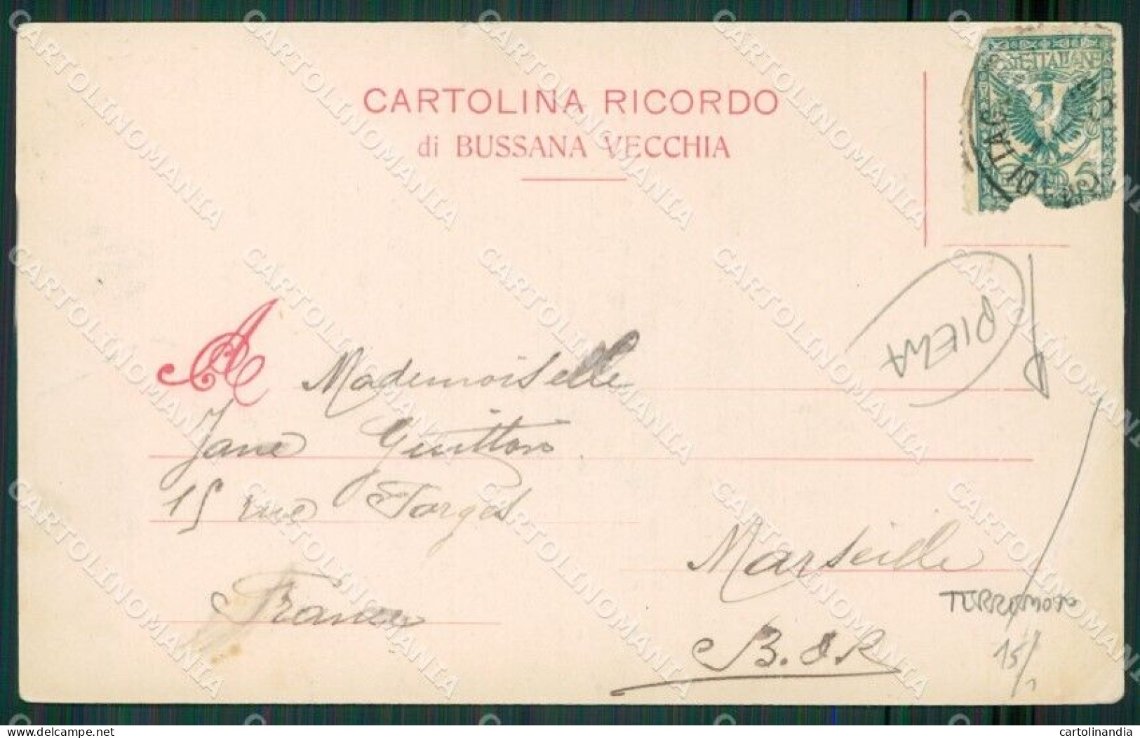 Imperia Sanremo Bussana Vecchia Terremoto PIEGA Cartolina KV4557 - Imperia