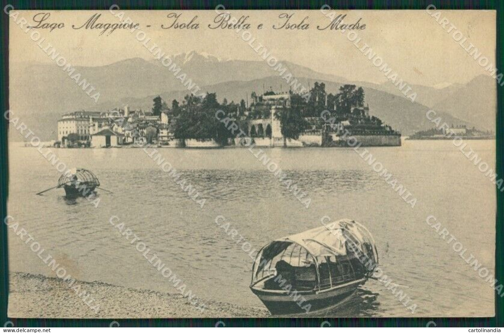 Verbania Stresa Isola Bella Isola Madre Cartolina KV4676 - Verbania