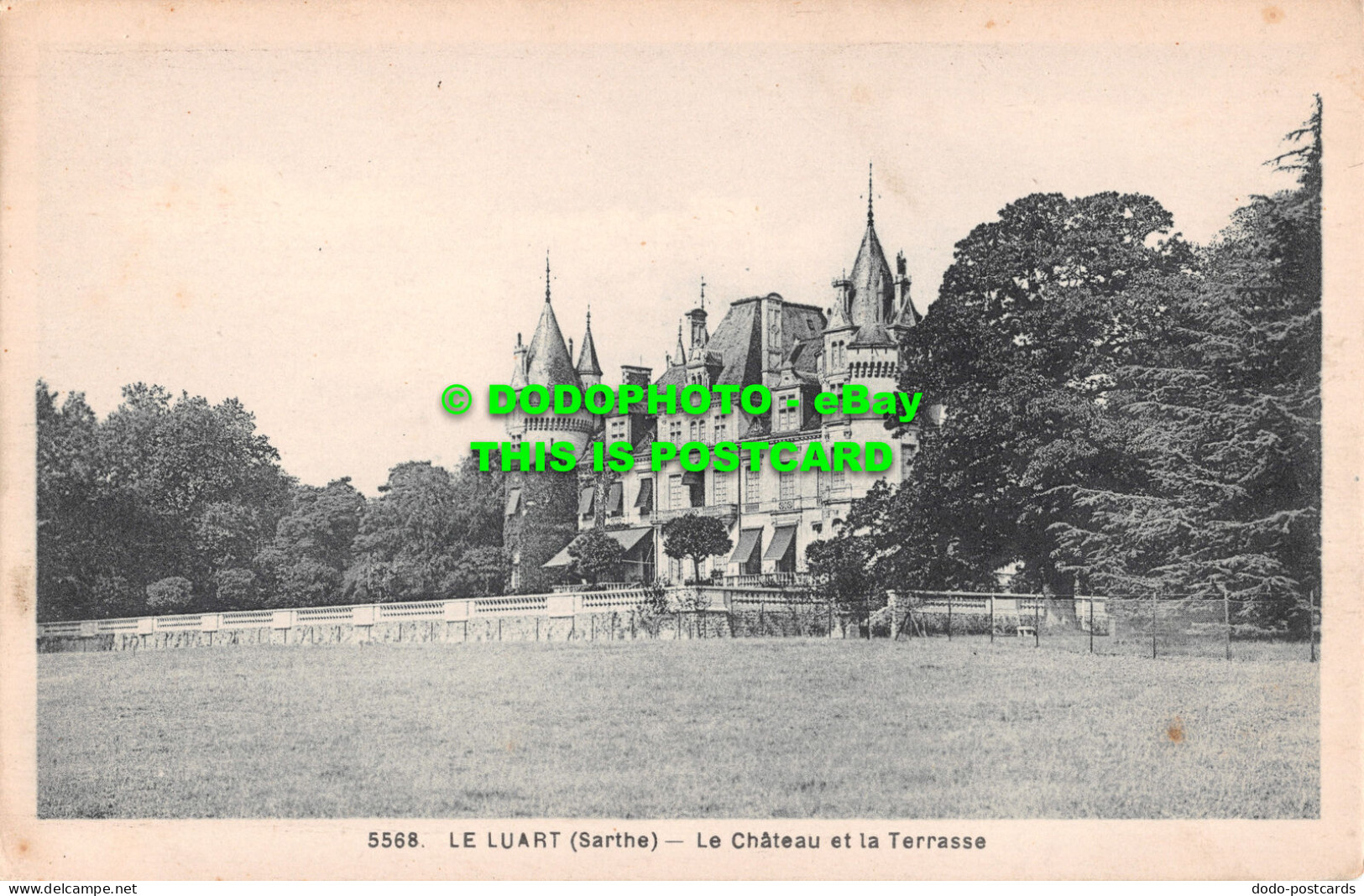 R510010 Le Luart. Sarthe. Le Chateau Et La Terrasse. A. Dolbeau - World