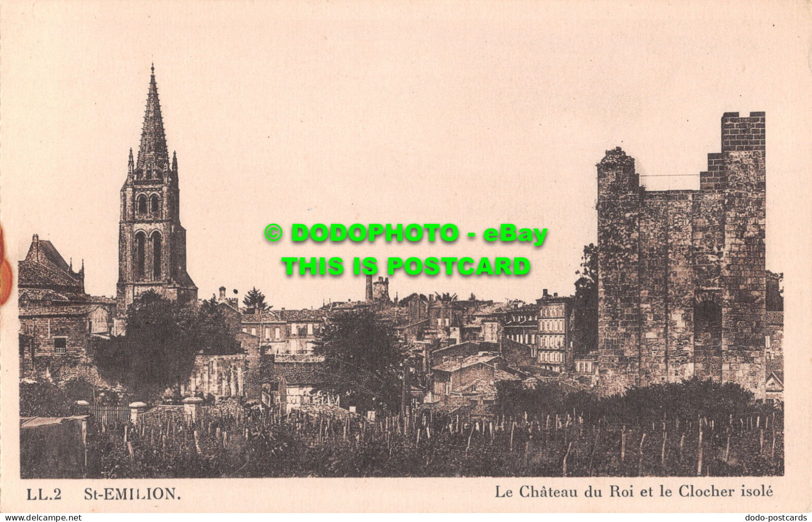 R510014 St. Emilion. Le Chateau Du Roi Et Le Clocher Isole. LL. 2. C. A. P - World