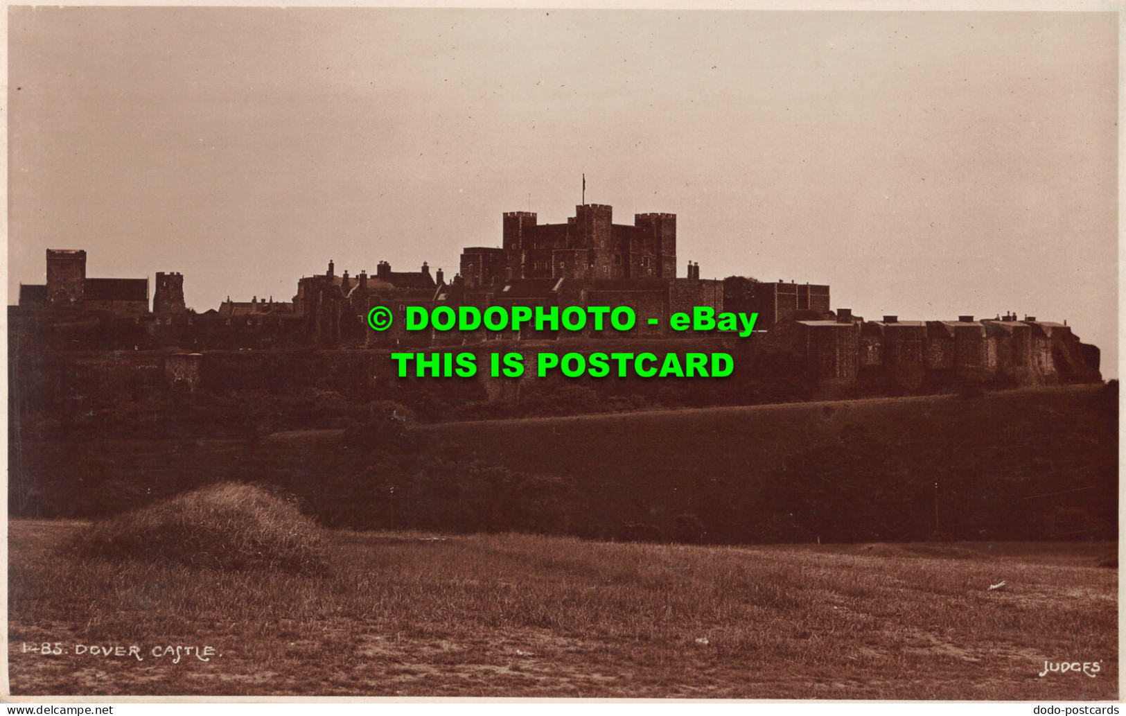 R510035 Dover Castle. Judges. 1485. Postcard - World