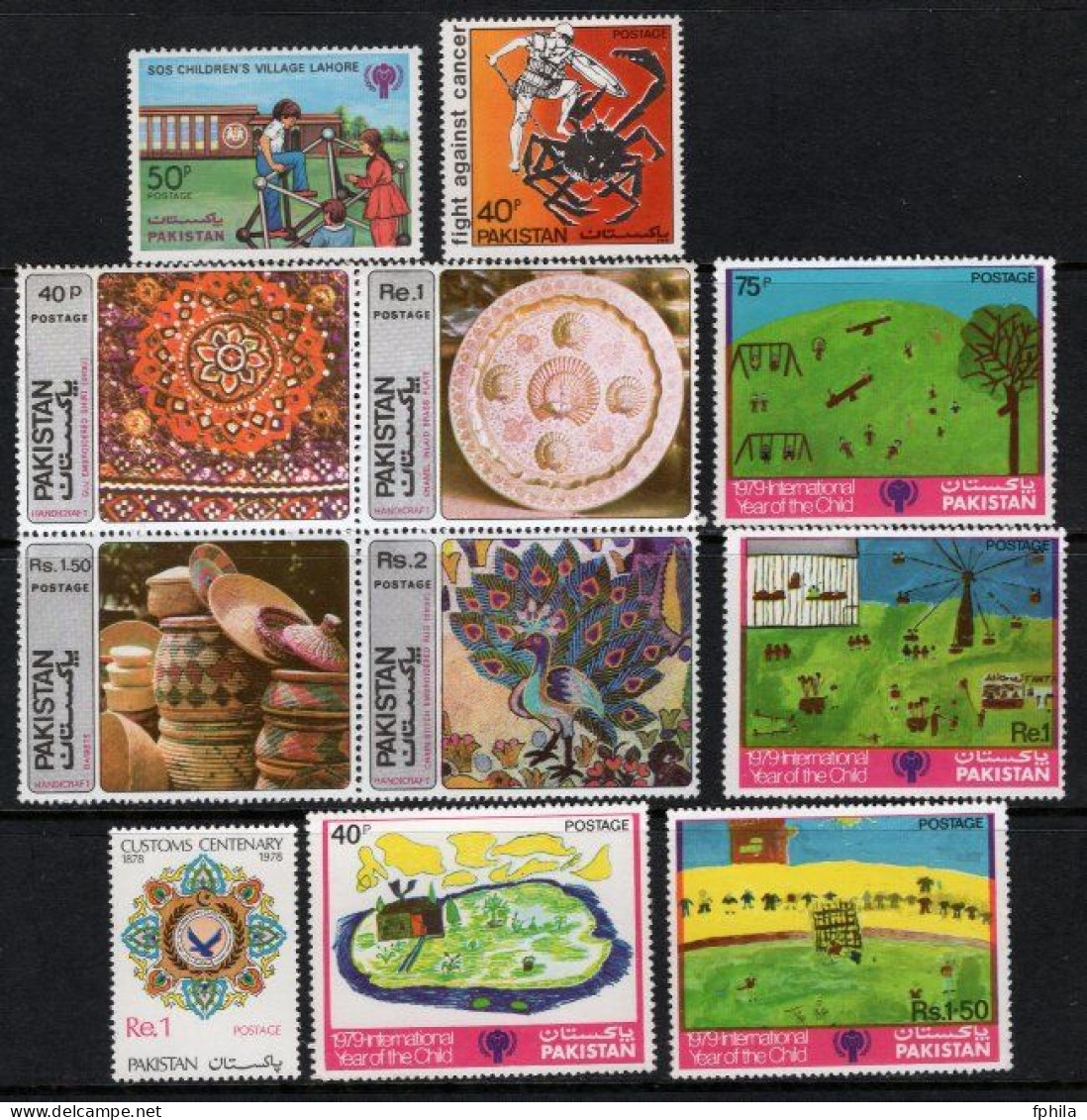 1979 PAKISTAN COMPLETE SETS ALL MNH ** - Pakistán