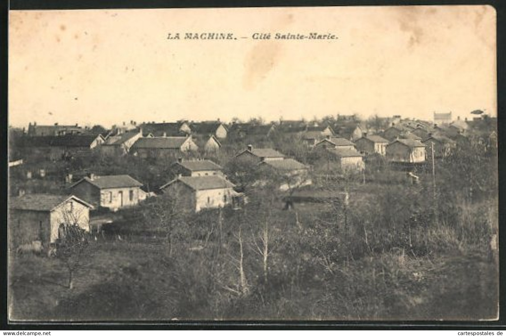 CPA La Machine, Cité Sainte-Marie  - La Machine