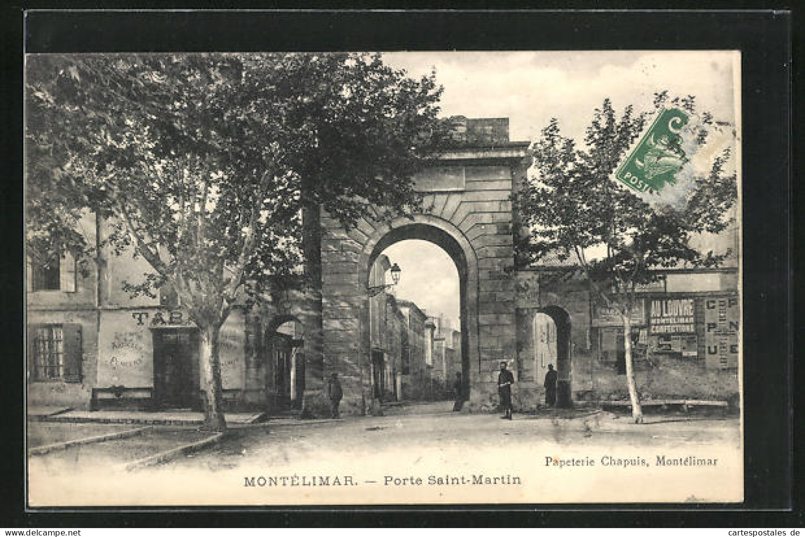 CPA Montélimar, Porte Saint-Martin  - Autres & Non Classés