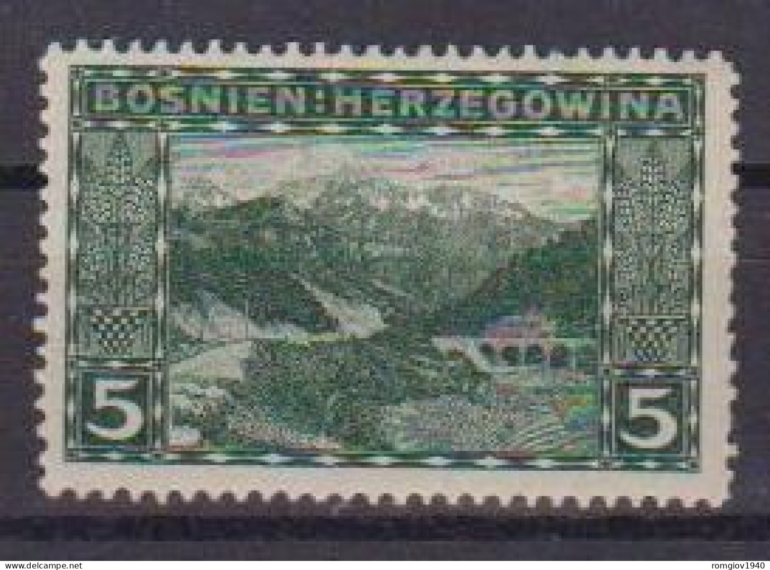 BOSNIA EZERGOVINA  1906 VEDUTE UNIF. 32 - Bosnie-Herzegovine