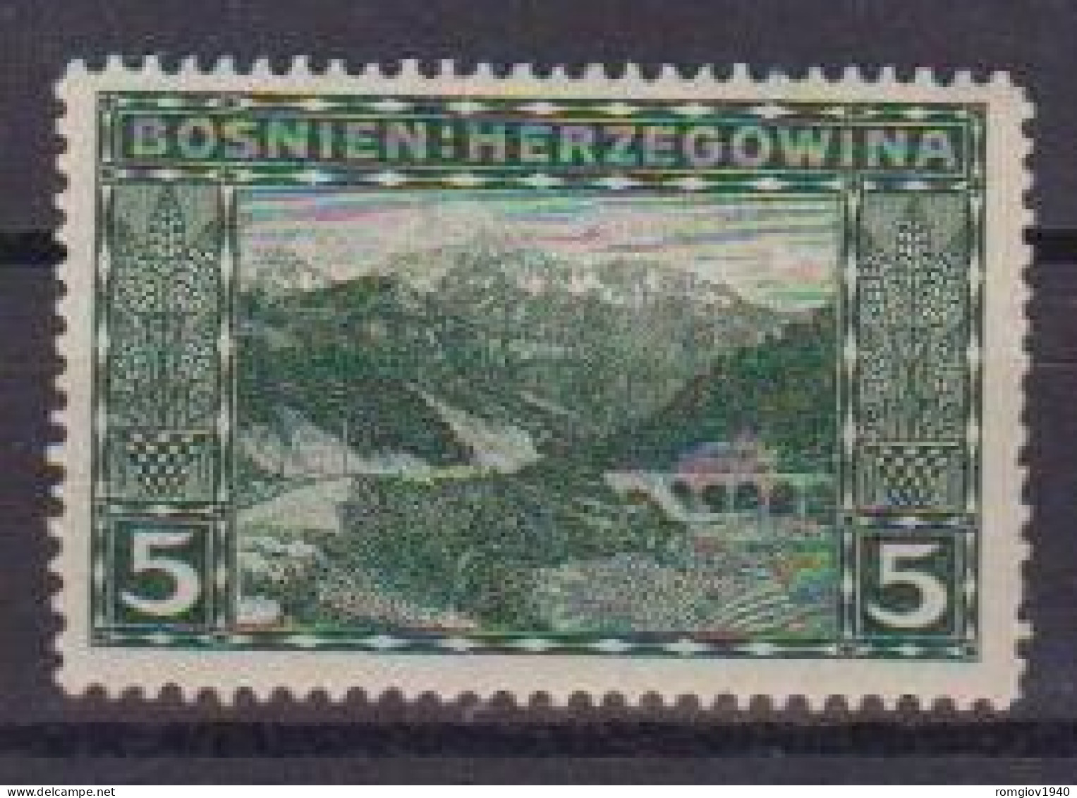 BOSNIA EZERGOVINA  1906 VEDUTE UNIF. 32 - Bosnia Erzegovina