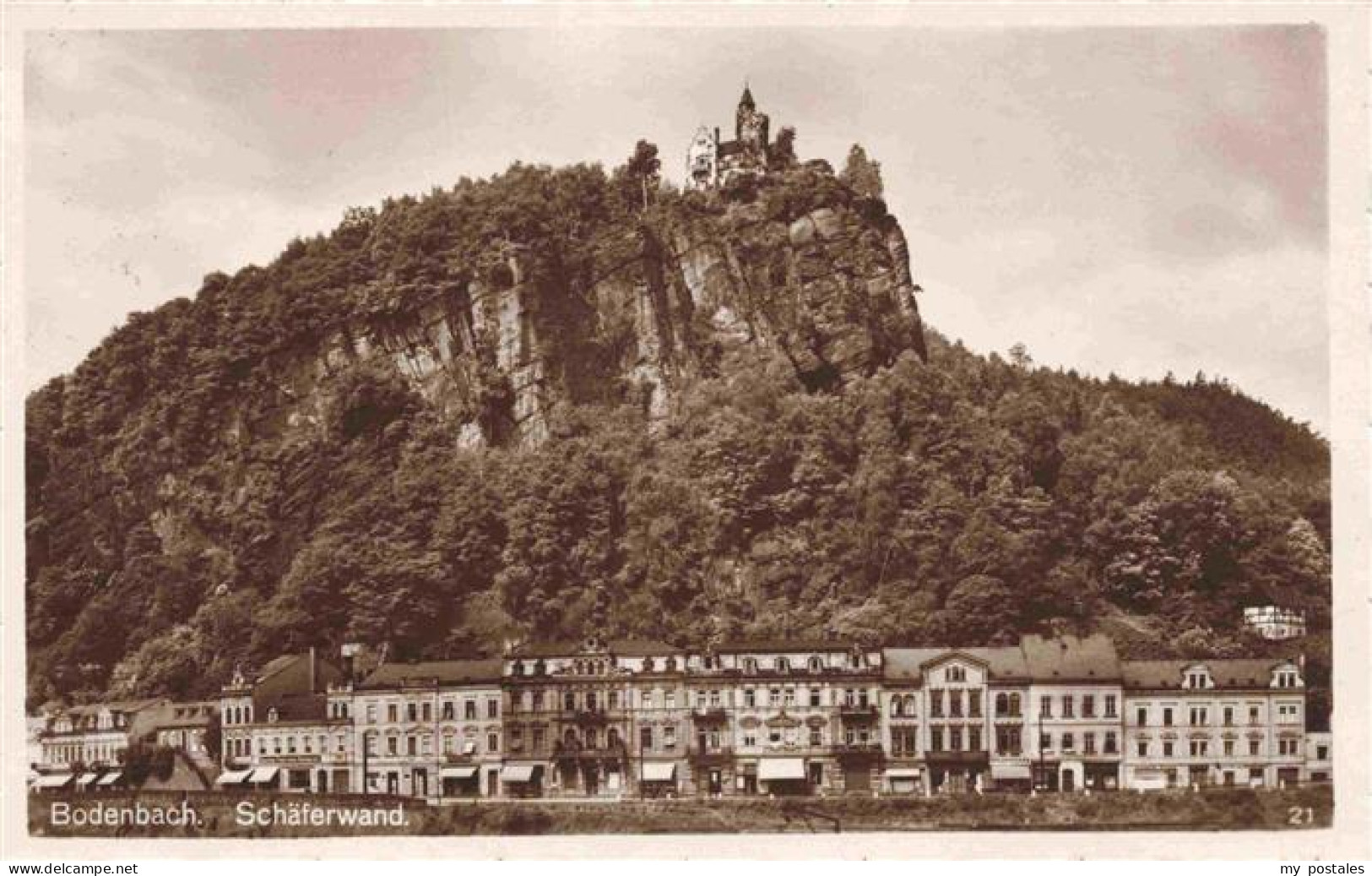 73972923 Bodenbach__Elbe-Tetschen_DECIN_Boehmen_Ustecky_Kraj_CZ Hotels Schaeferw - Tschechische Republik