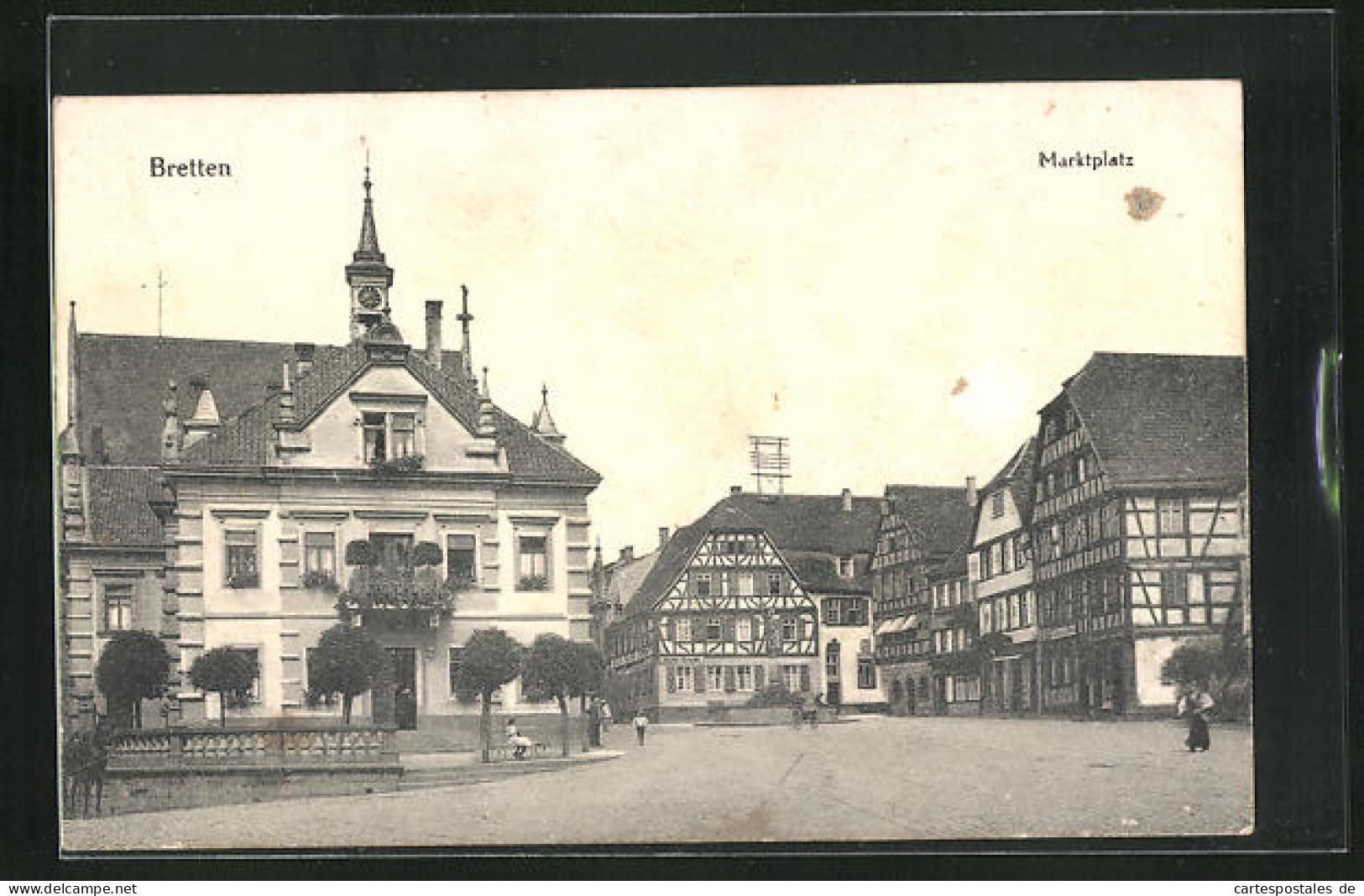 AK Bretten, Marktplatz  - Bretten