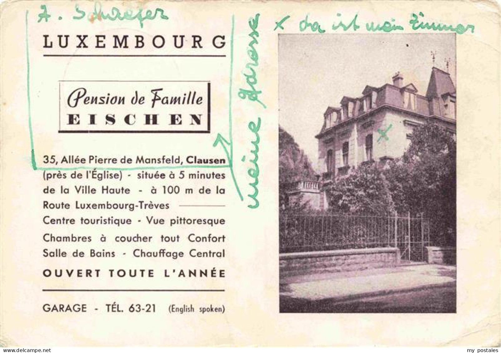 73972798 LUXEMBOURG__Luxemburg Pension De Famille Eischen - Altri & Non Classificati