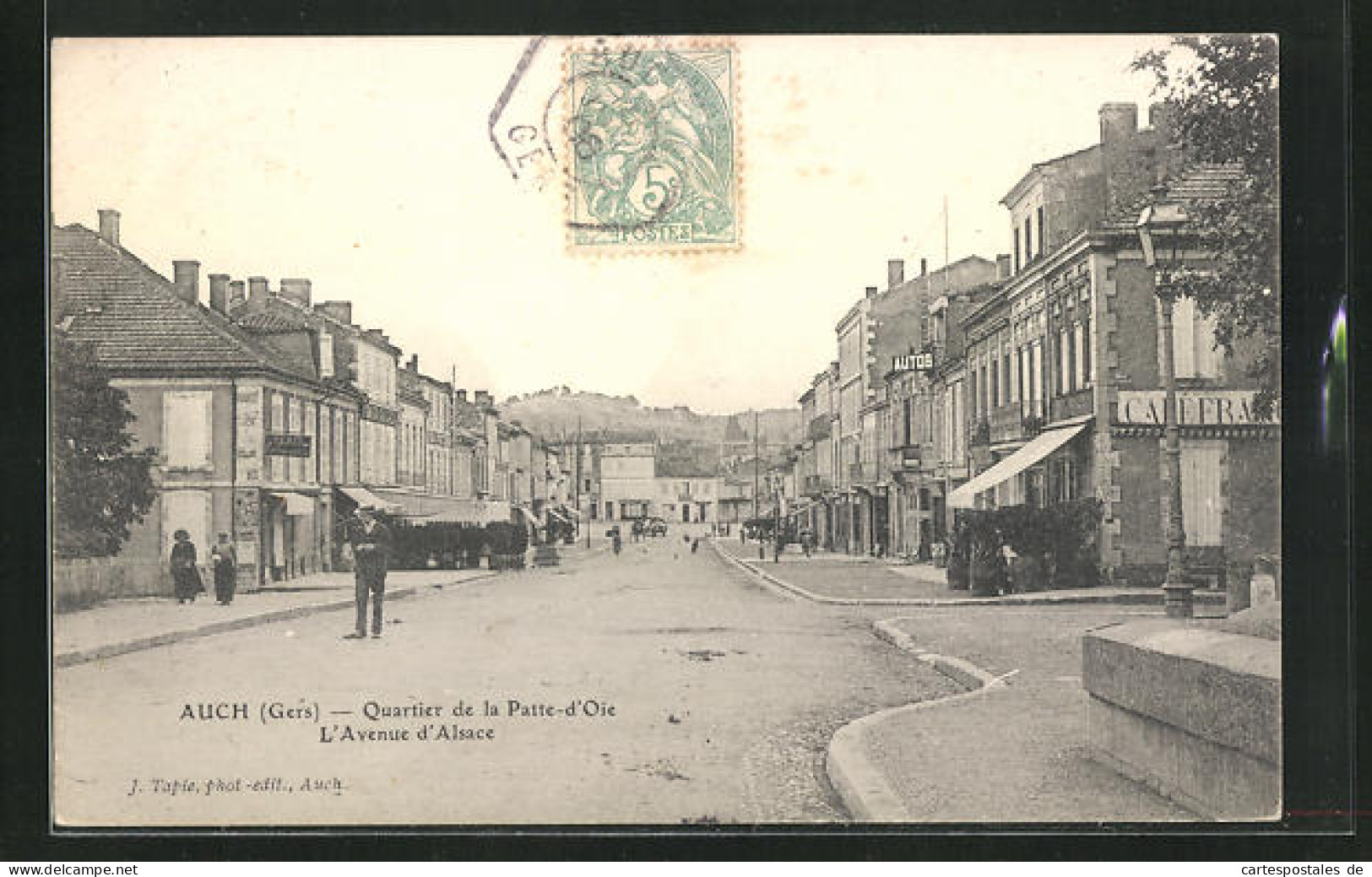 CPA Auch, Quartier De La Patte-d`Oie, L`Avenue D`Alsace  - Auch