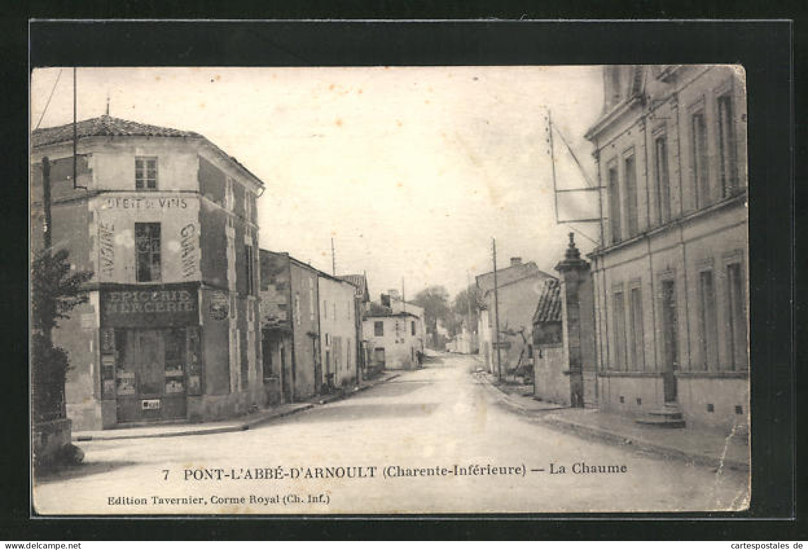 CPA Pont-l`Abbe-d`Arnoult, La Chaume  - Pont-l'Abbé-d'Arnoult