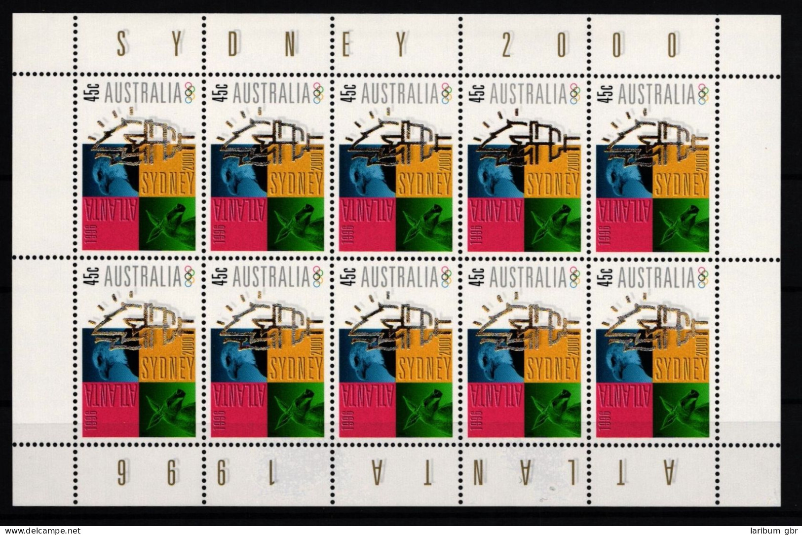 Australien 1590 Postfrisch Kleinbogen / Olympia #JA538 - Sonstige & Ohne Zuordnung