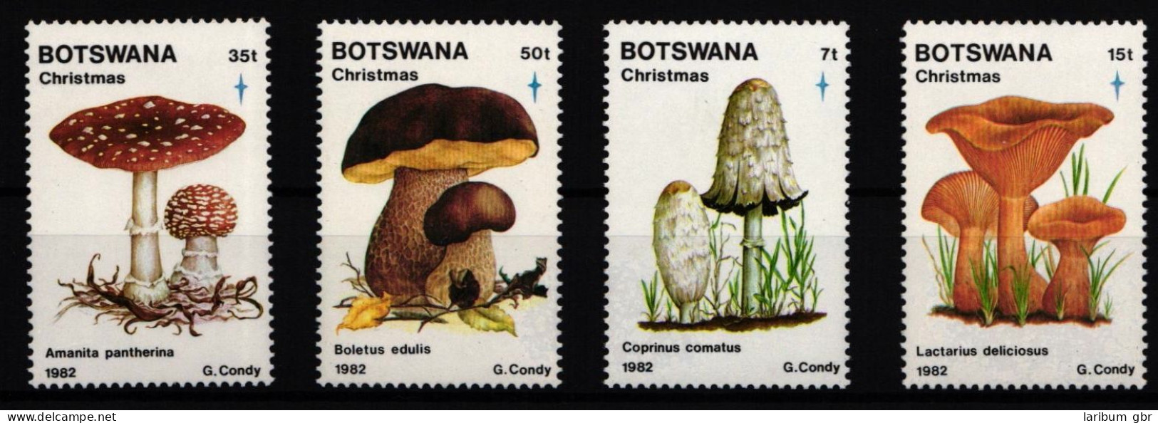 Botswana 317-320 Postfrisch Pilze #JA780 - Botswana (1966-...)