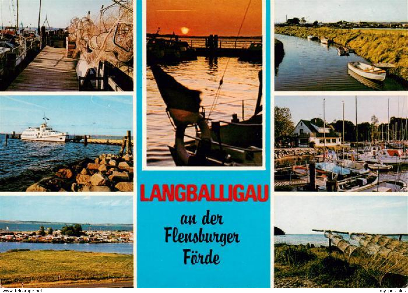 73941094 Langballigau Partien An Der Flensburger Foerde Bootshafen Strand - Andere & Zonder Classificatie