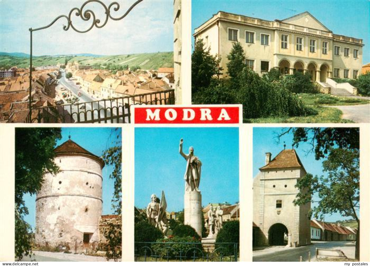 73941077 Modra_Slovakia Namestie Kulturny Om Basta Z Mestskeho Opevnenia Pomnik  - Slowakei