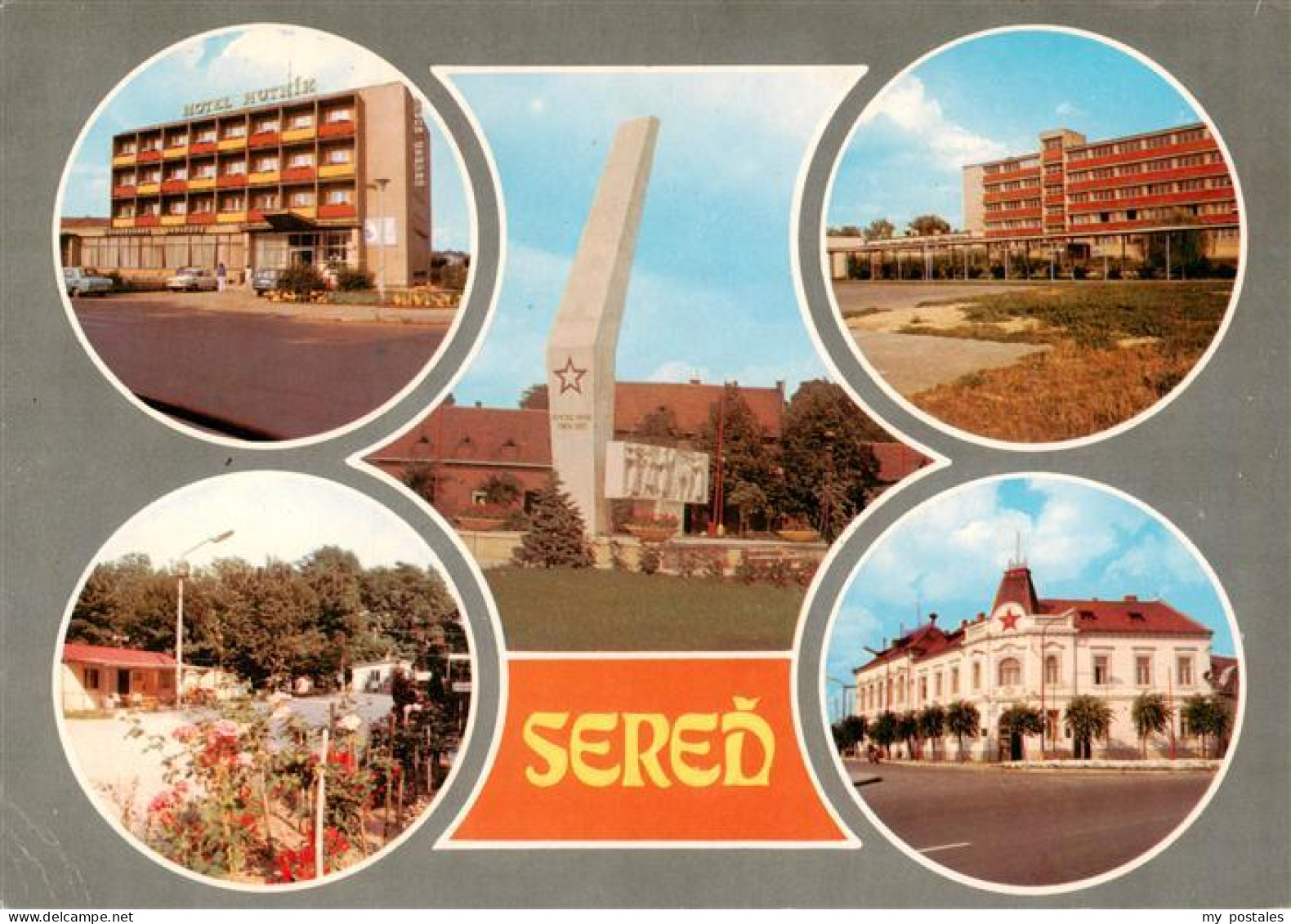 73941073 Sered_Slovakia Hotel Hutnik Pamatnik Sovietskej Armady Areal Strednej E - Slowakei