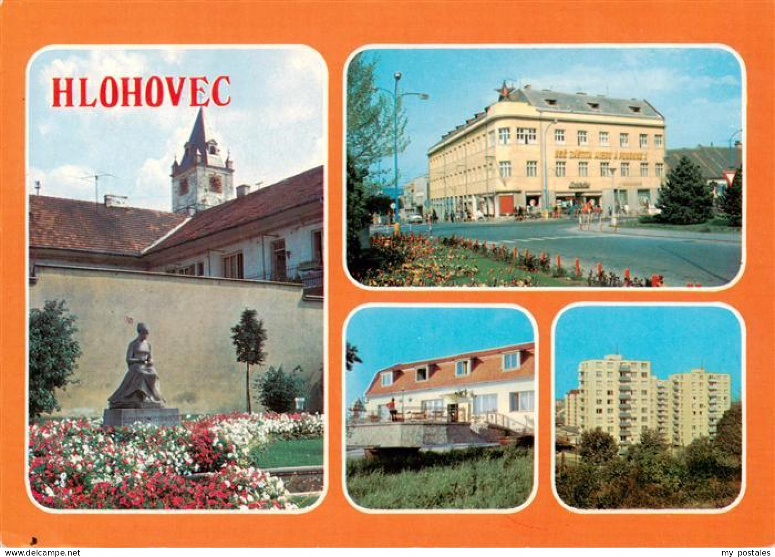 73941072 Hlohovec_Slovakia Parkova Pri Zrode Rodnej Strany Budova Mestskeho Naro - Slowakei