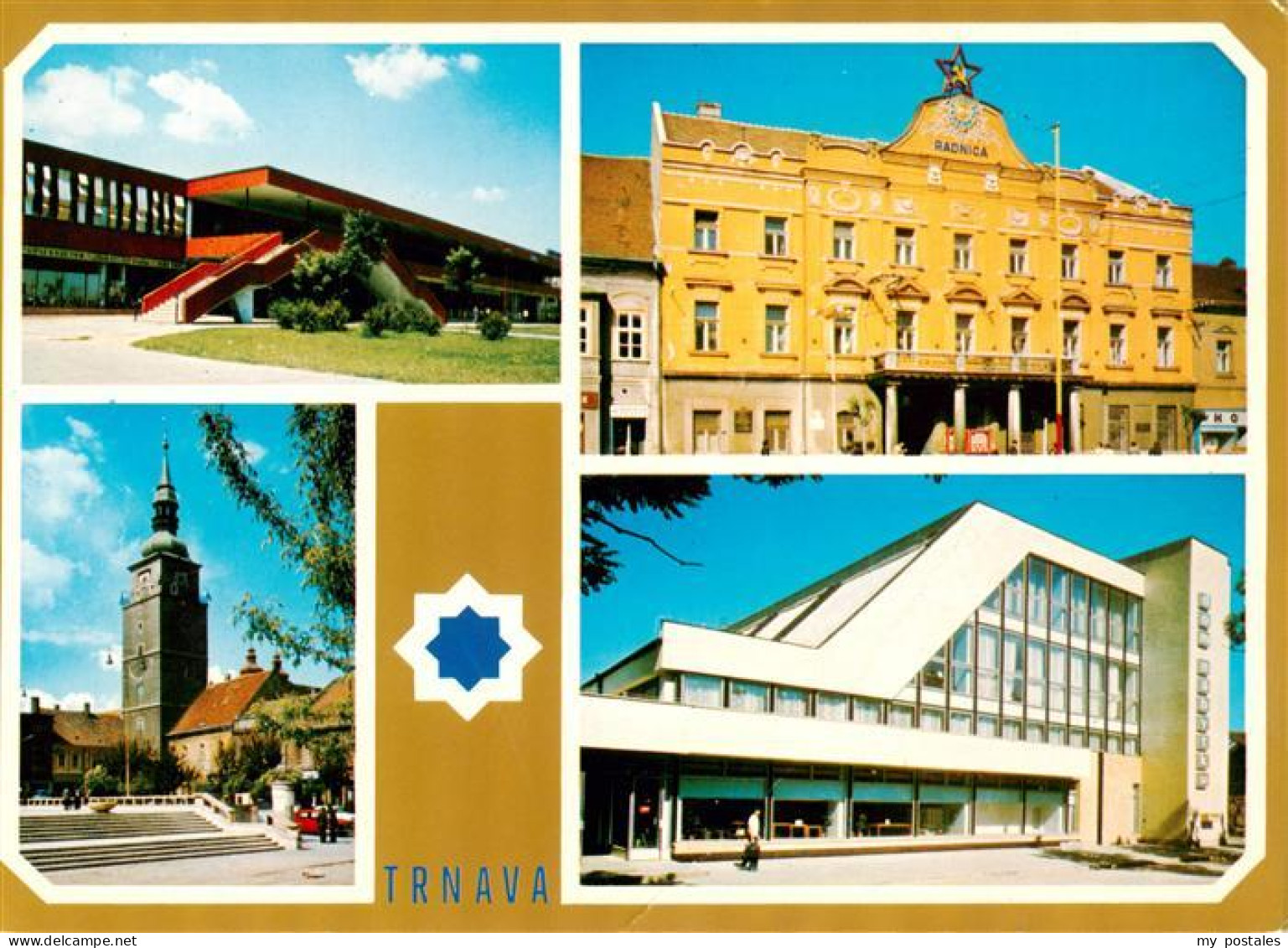 73941069 Trnava_Slovakia Nakupne Stredisko Blok K Mestsky Narodny Vybor Mestska  - Slovakia