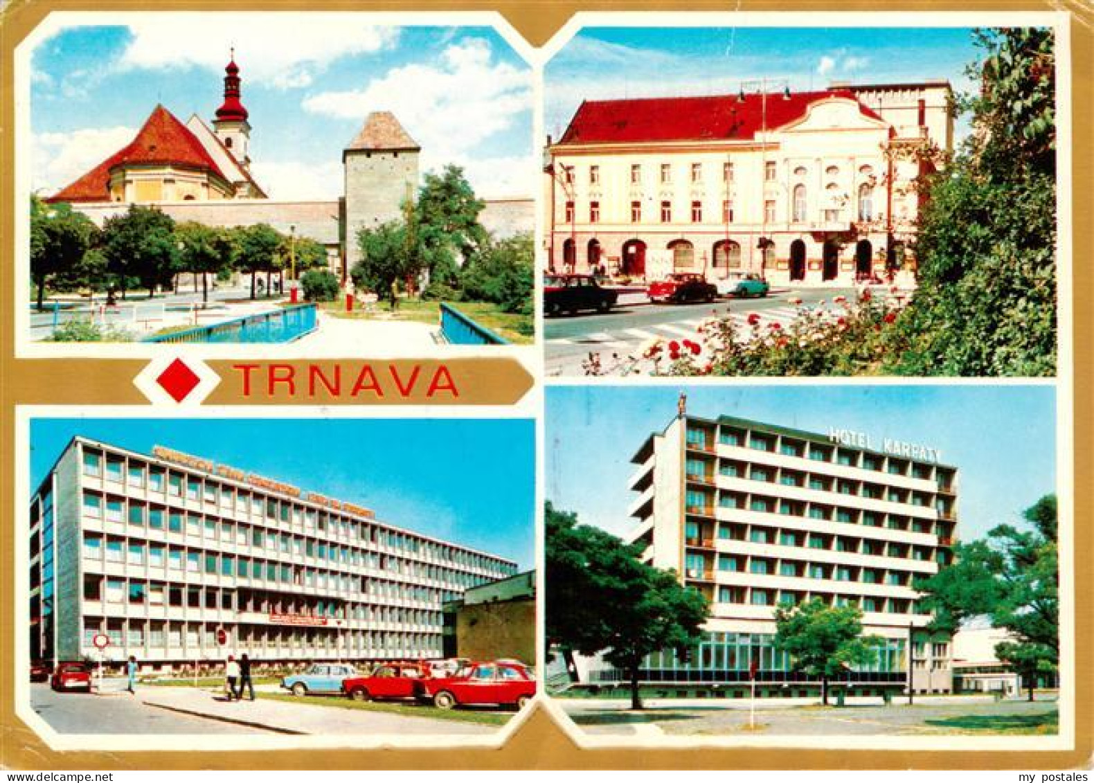 73941068 Trnava_Slovakia Mestske Hradby Divadlo Pre Deti A Mladez Okresny Narodn - Slowakei