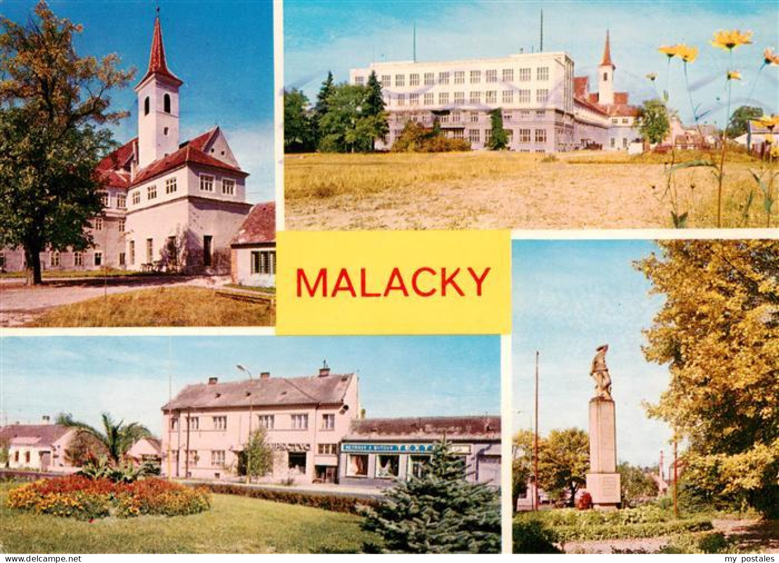 73941057 Malacky_Slovakia Kirchen Teilansichten Park - Slowakei