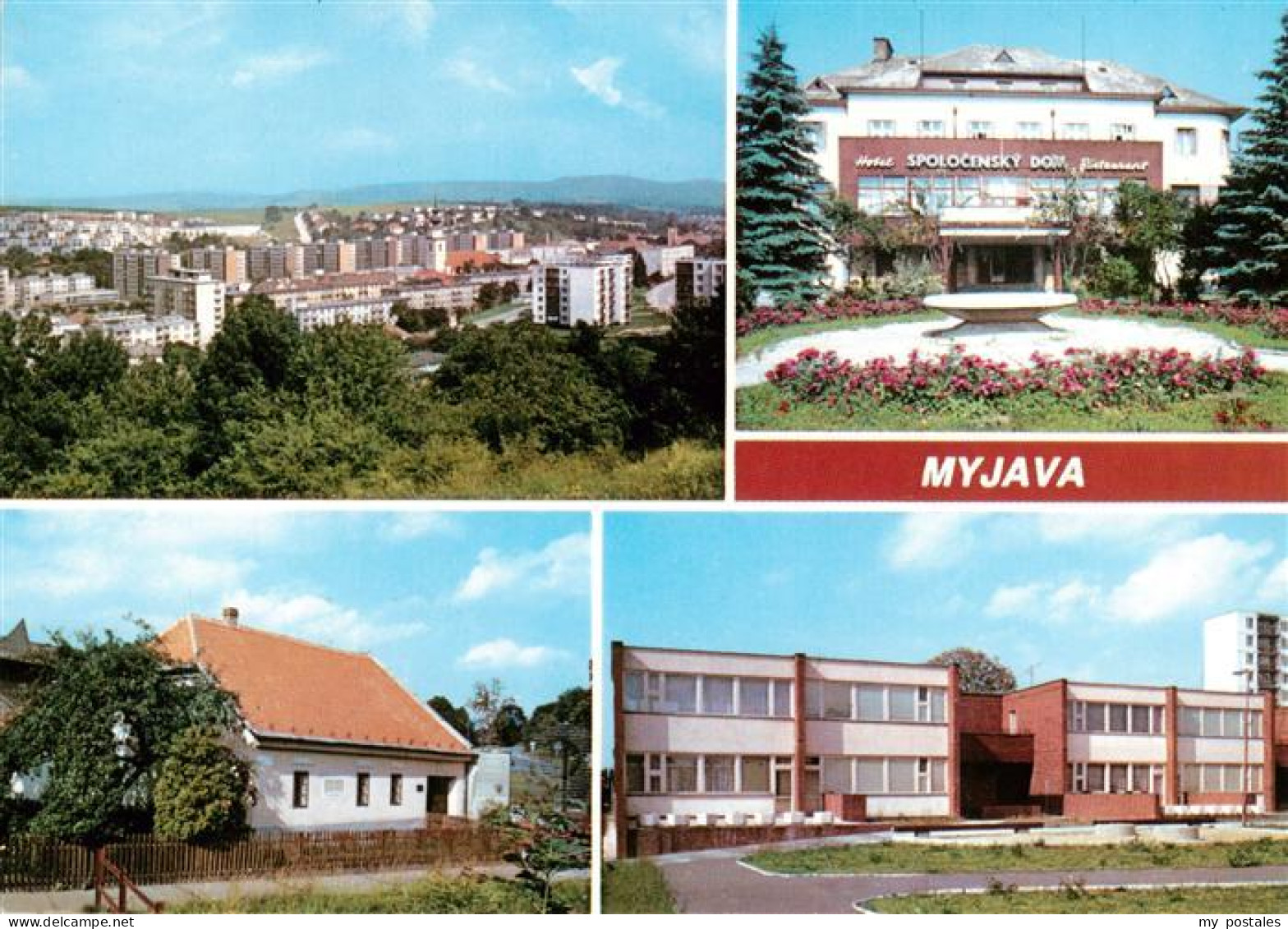 73941048 Myjava_Bratislava_SK Panorama Hotel Spolocensky Restaurant Muzeum Slove - Slovakia