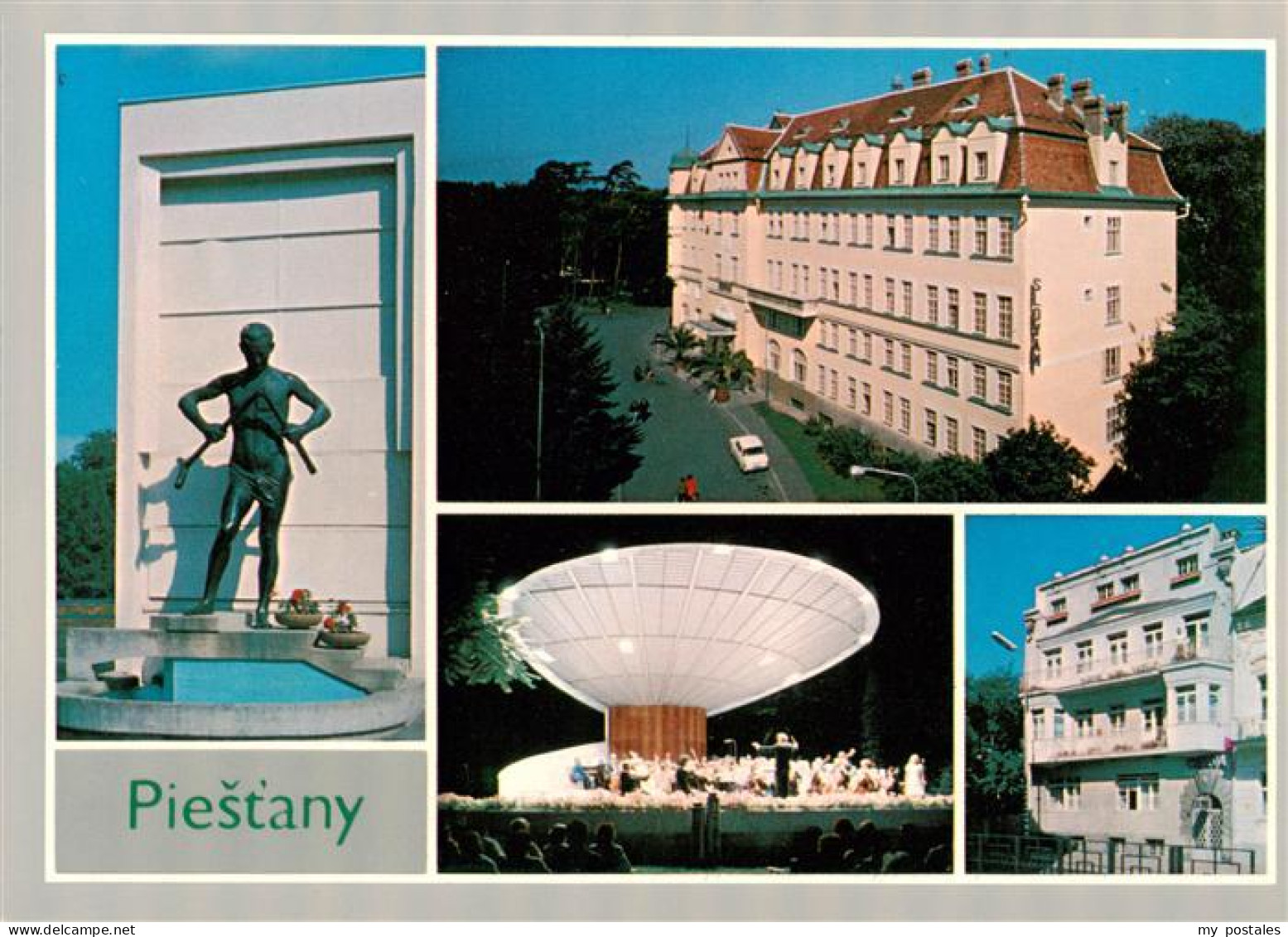 73941031 Piestany_Pistian_Poestyen_SK Barlolamac Liecebny Dom Slovan Hudobny Pav - Slowakei