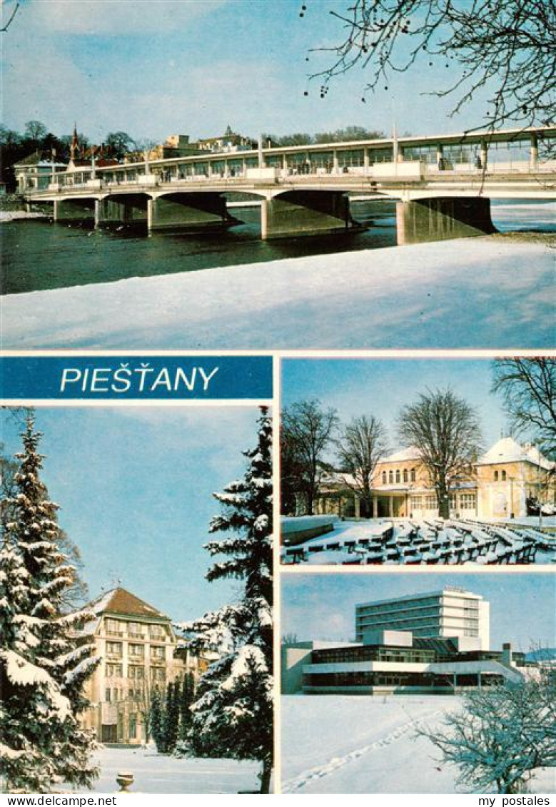 73941029 Piestany_Pistian_Poestyen_SK Kolonady Most Liecebny Dom Thermia Palace  - Slovaquie
