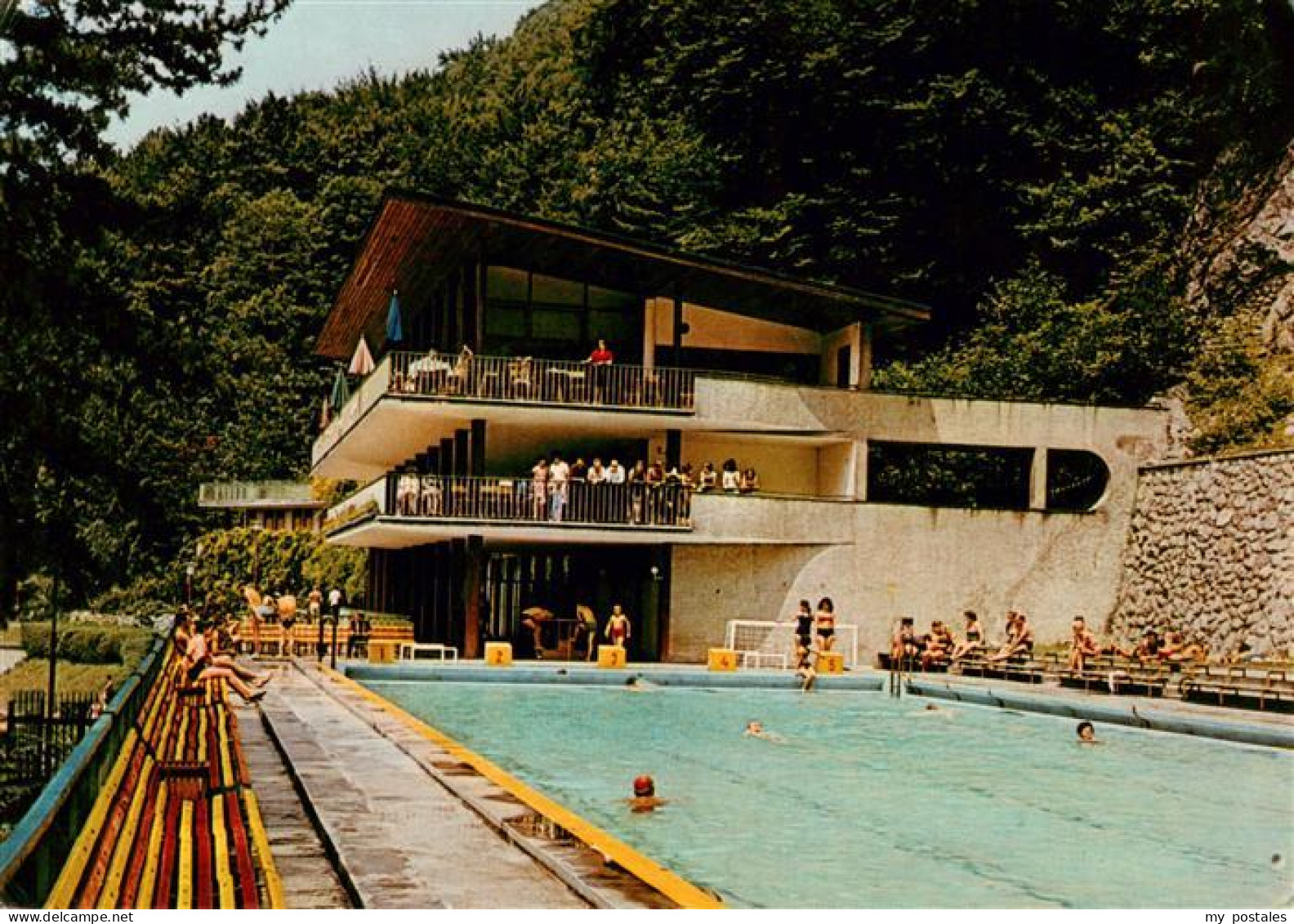 73941027 Trencianske_Teplice_SK Schwimmbad Gruener Frosch - Slovacchia