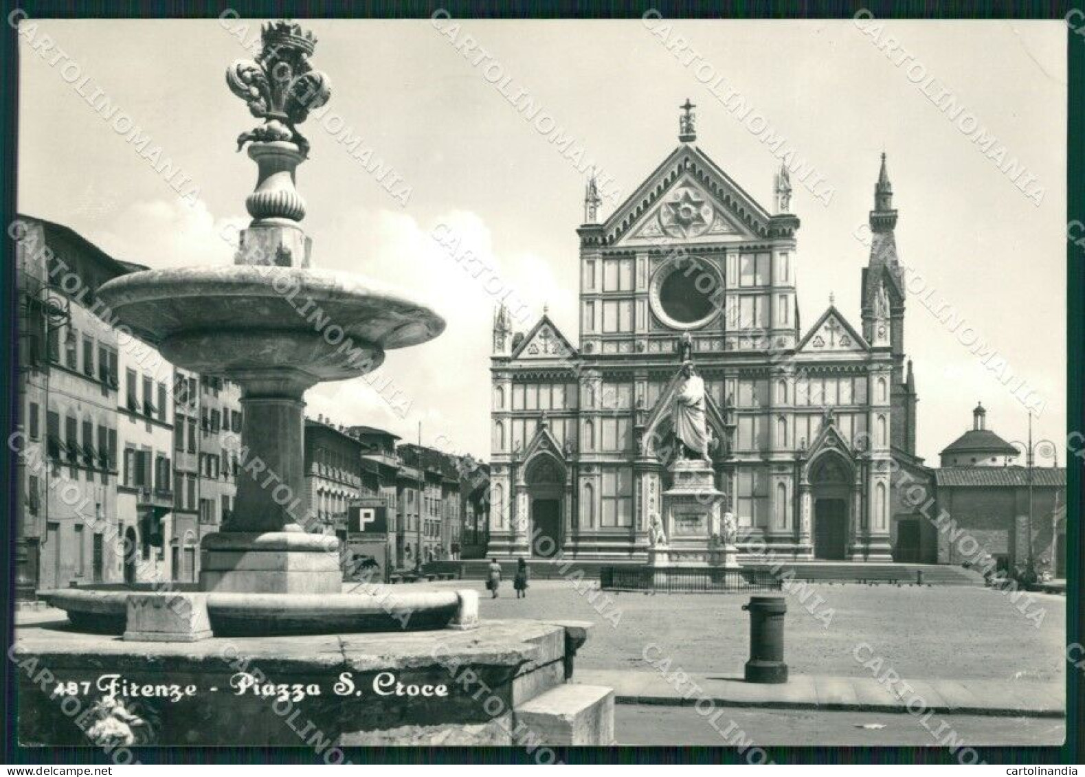 Firenze Città PIEGA Foto FG Cartolina KV8008 - Firenze