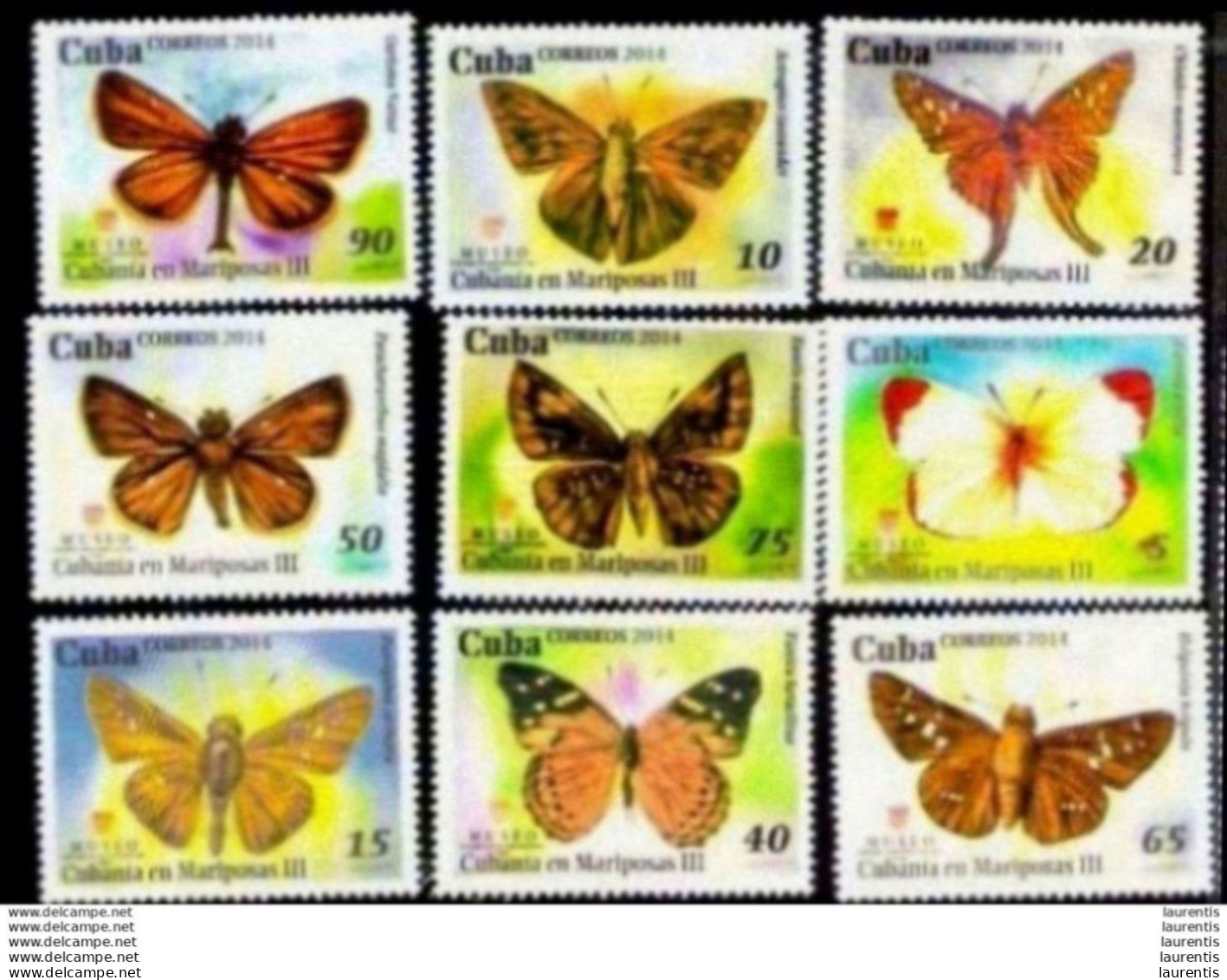 783  Papillons - Butterflies - 2014 - MNH - Cb - 2,40 . -- - Butterflies