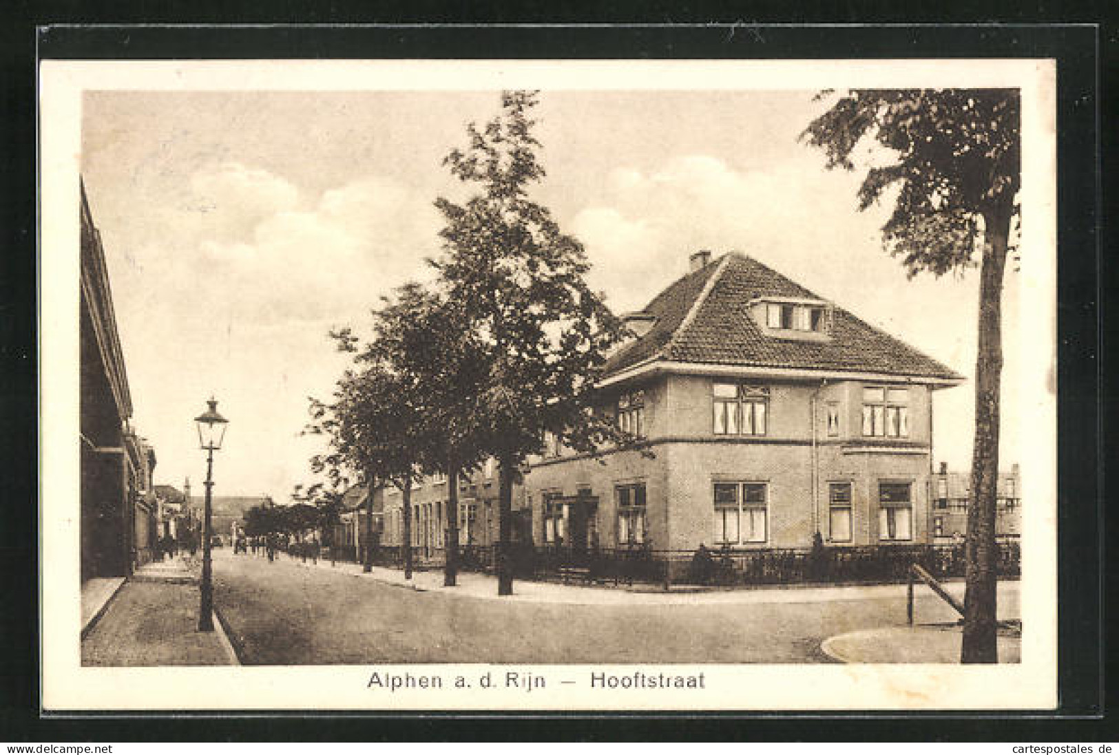 AK Alphen A/d Rijn, Hooftstraat, Partie Im Ort  - Alphen A/d Rijn