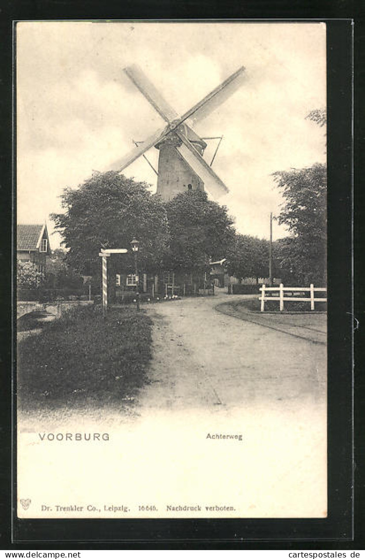 AK Voorburg, Windmühle Im Achterweg  - Voorburg