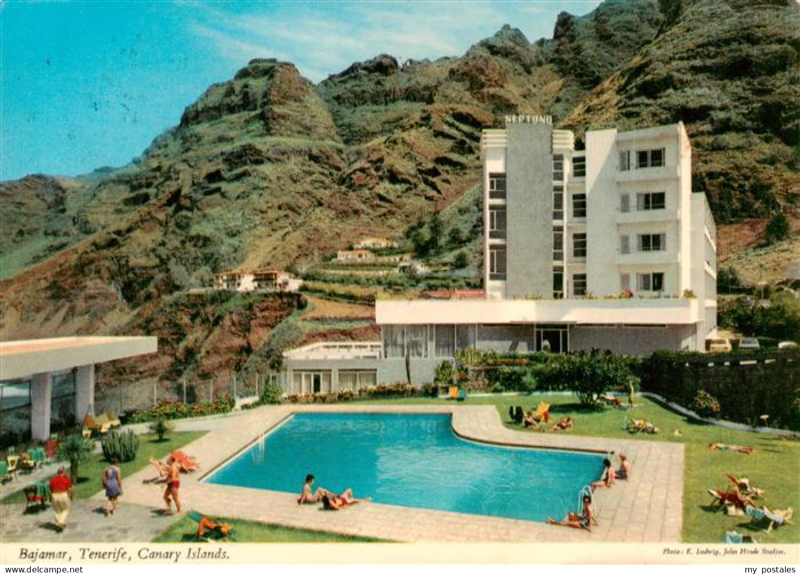 73899709 Bajamar Tenerife ES Hotel Neptuno Pool  - Autres & Non Classés