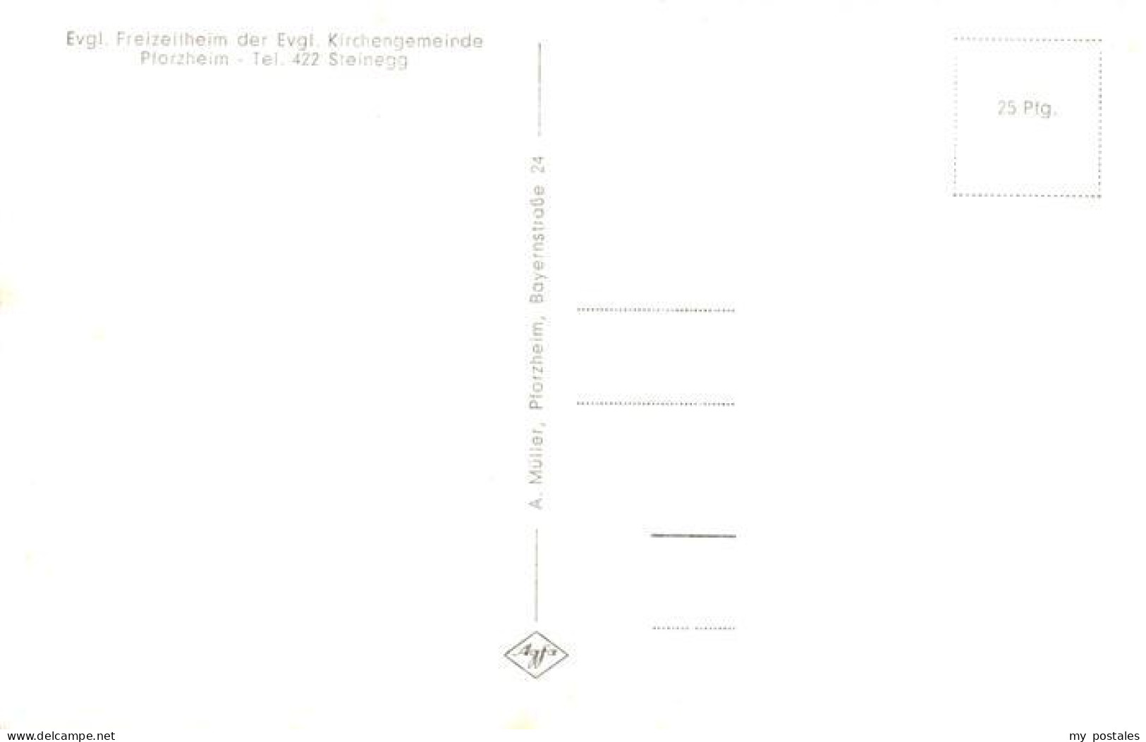 73899637 Pforzheim Ev Freizeitheim Burg Steinegg Ortsansicht Speiseraum Schlafra - Pforzheim